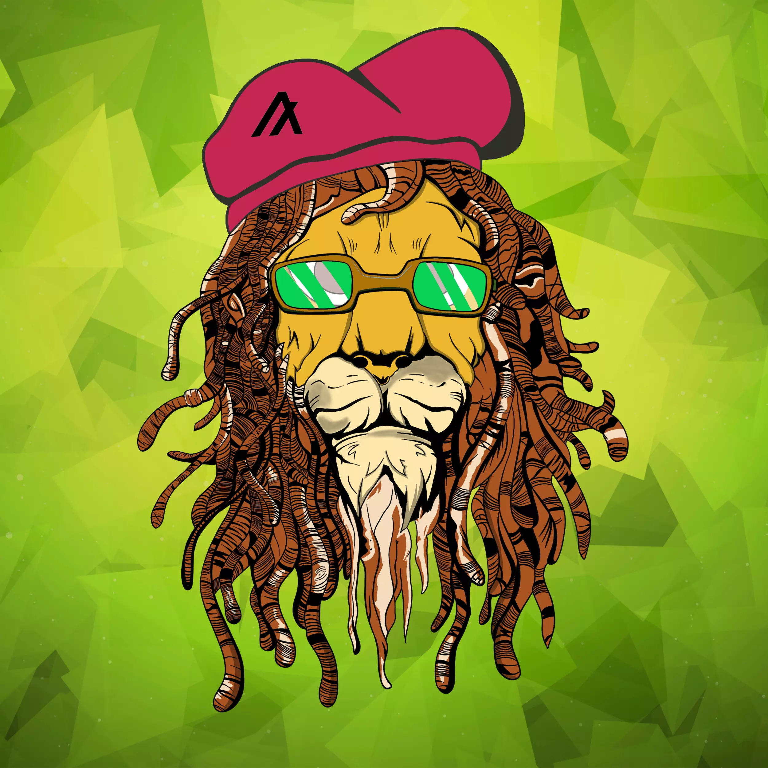 Reggae Lions #258 NFT on Algorand