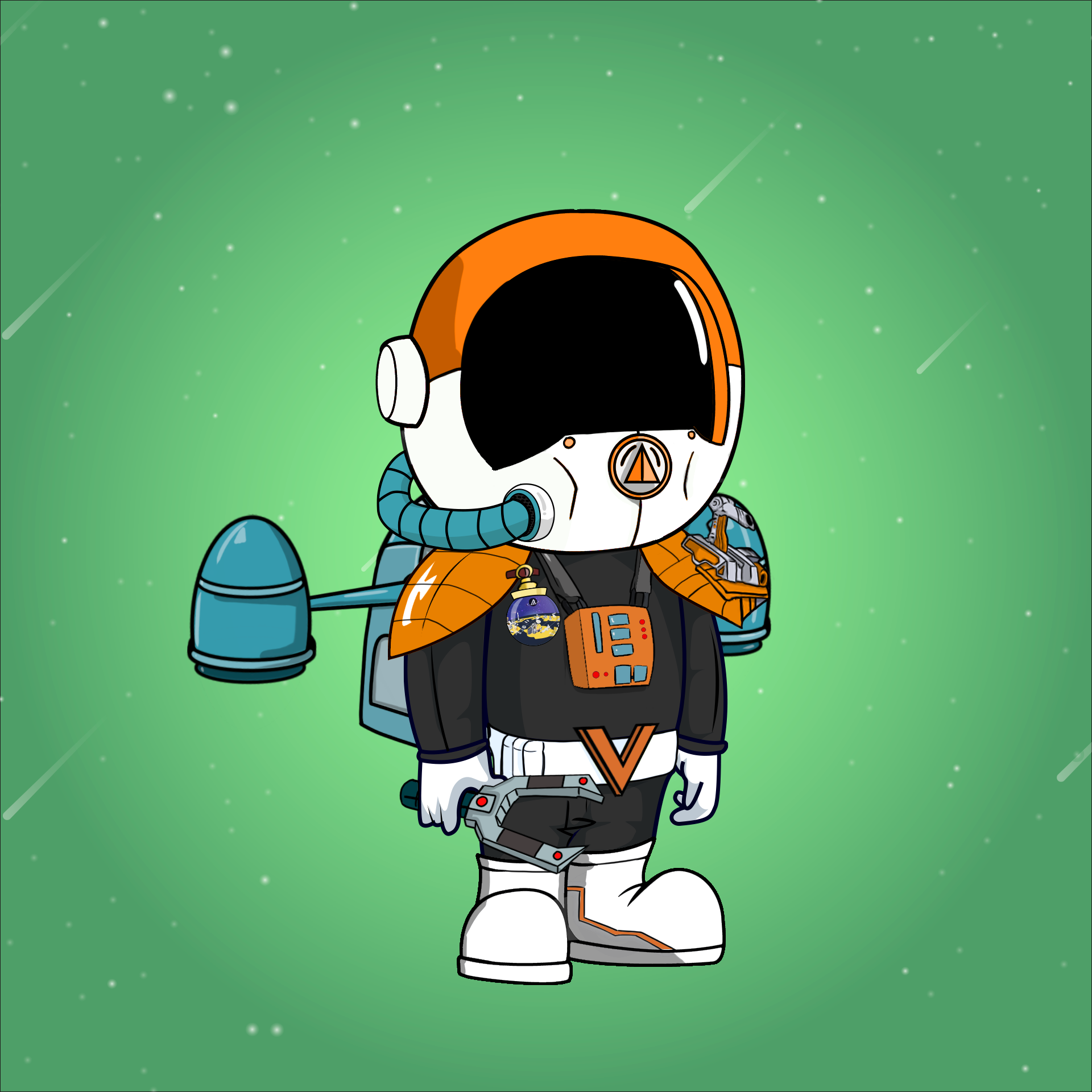 Galactic Astros #100 NFT on Algorand