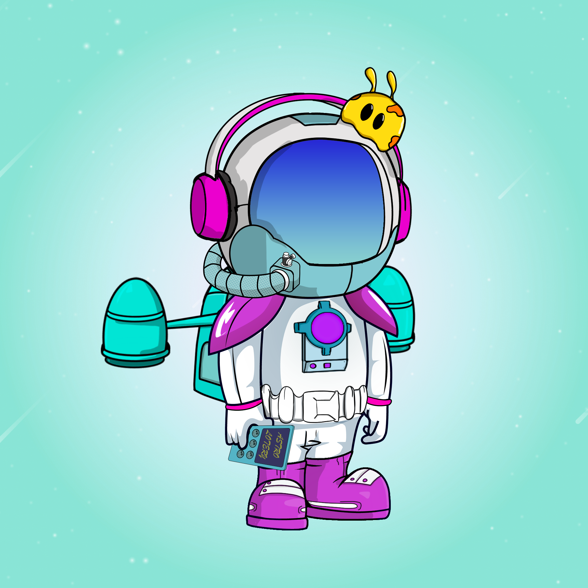 Galactic Astros #1013 NFT on Algorand