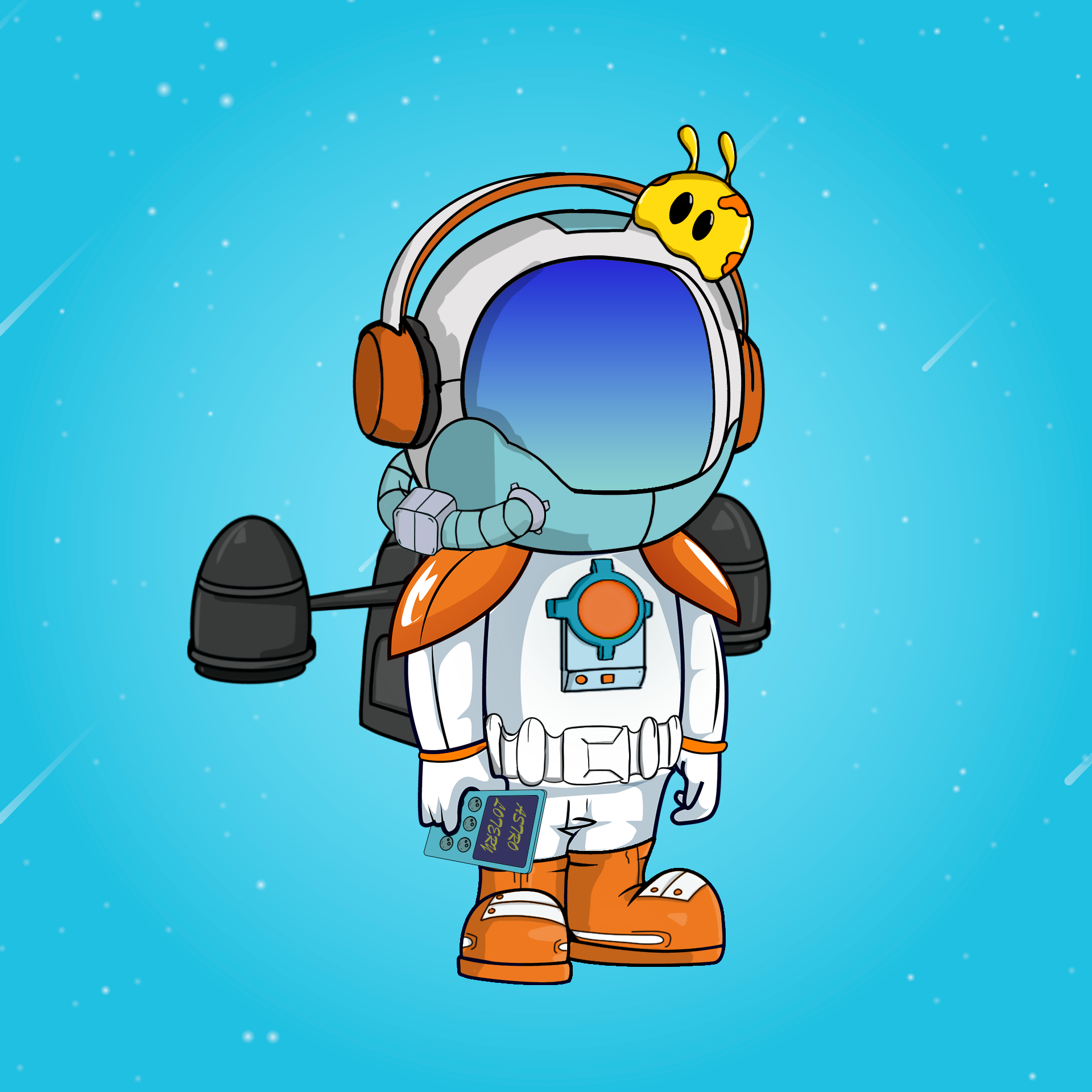 Galactic Astros #1018 NFT on Algorand
