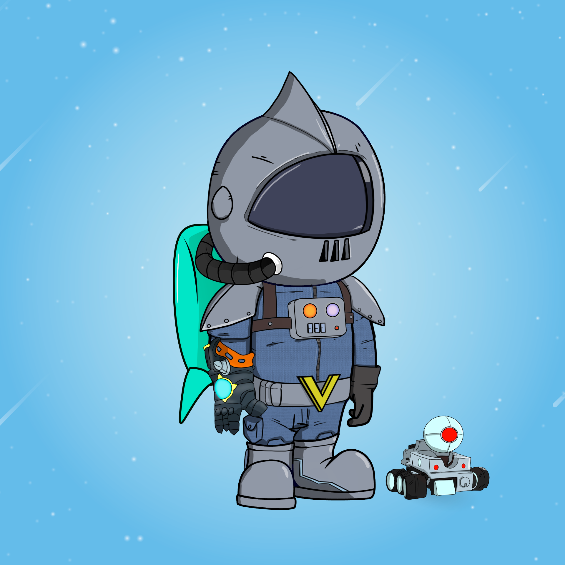 Galactic Astros #1019 NFT on Algorand