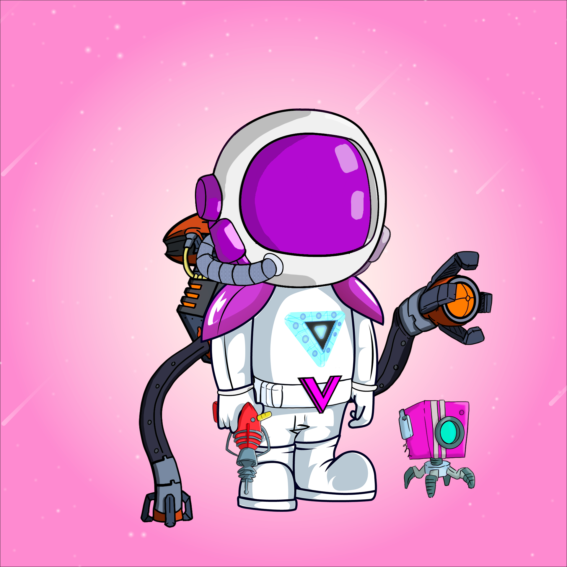 Galactic Astros #102 NFT on Algorand