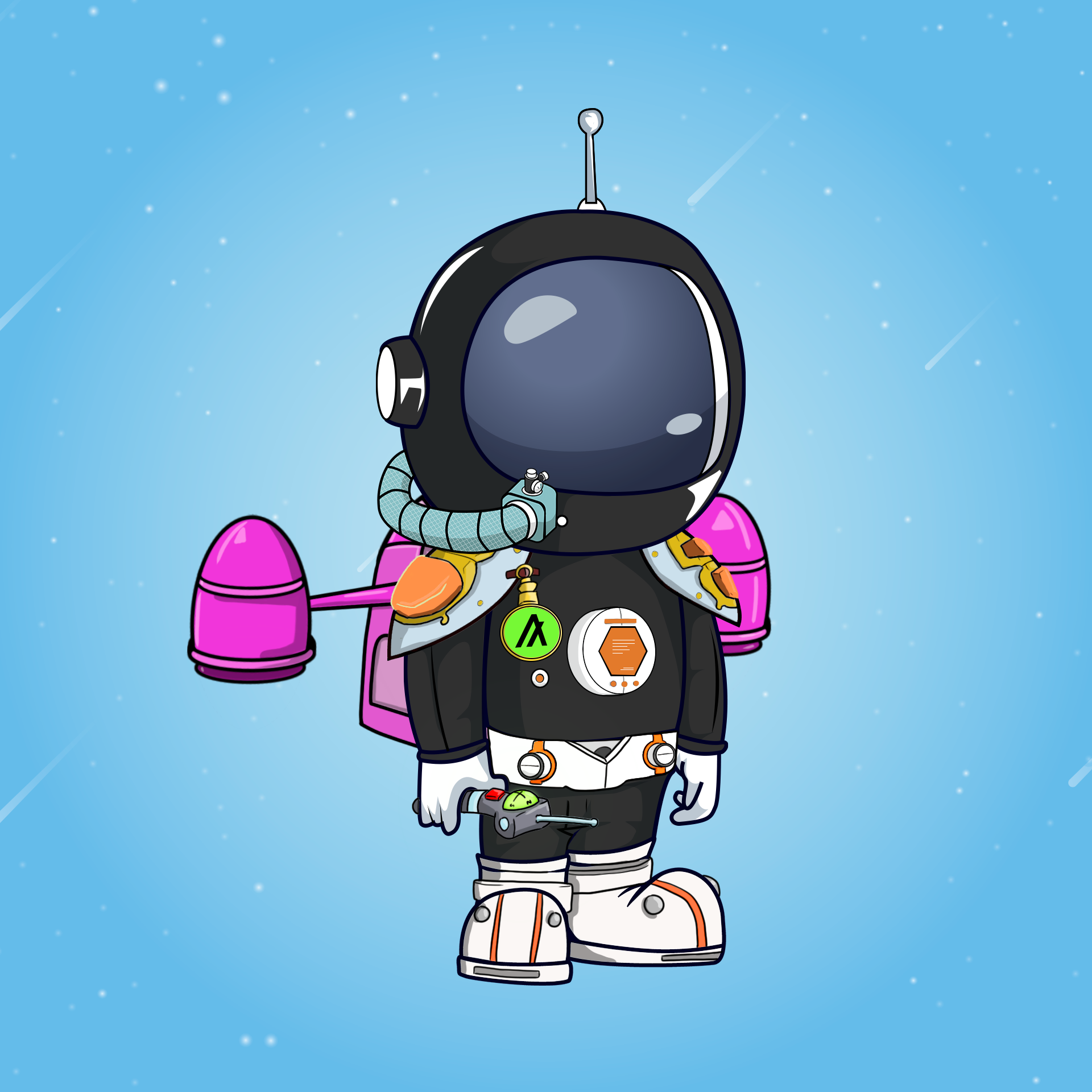 Galactic Astros #1021 NFT on Algorand