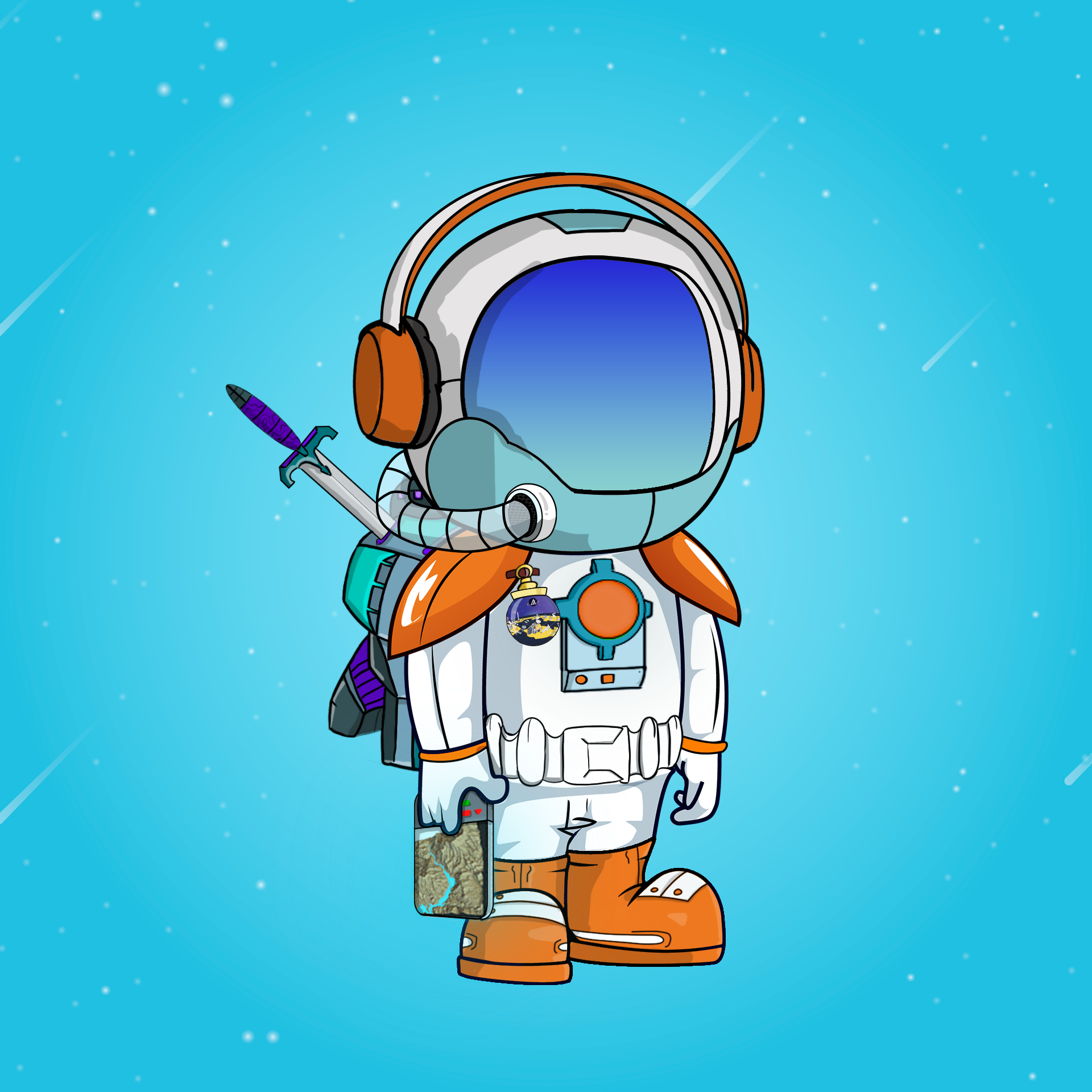 Galactic Astros #1022 NFT on Algorand
