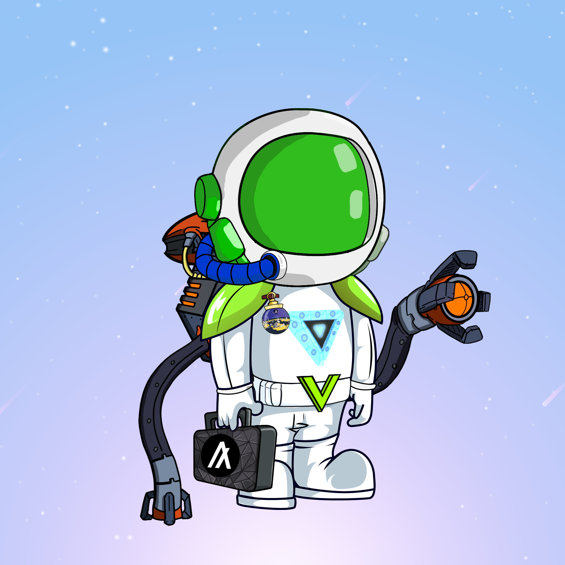 Galactic Astros #1024 NFT on Algorand