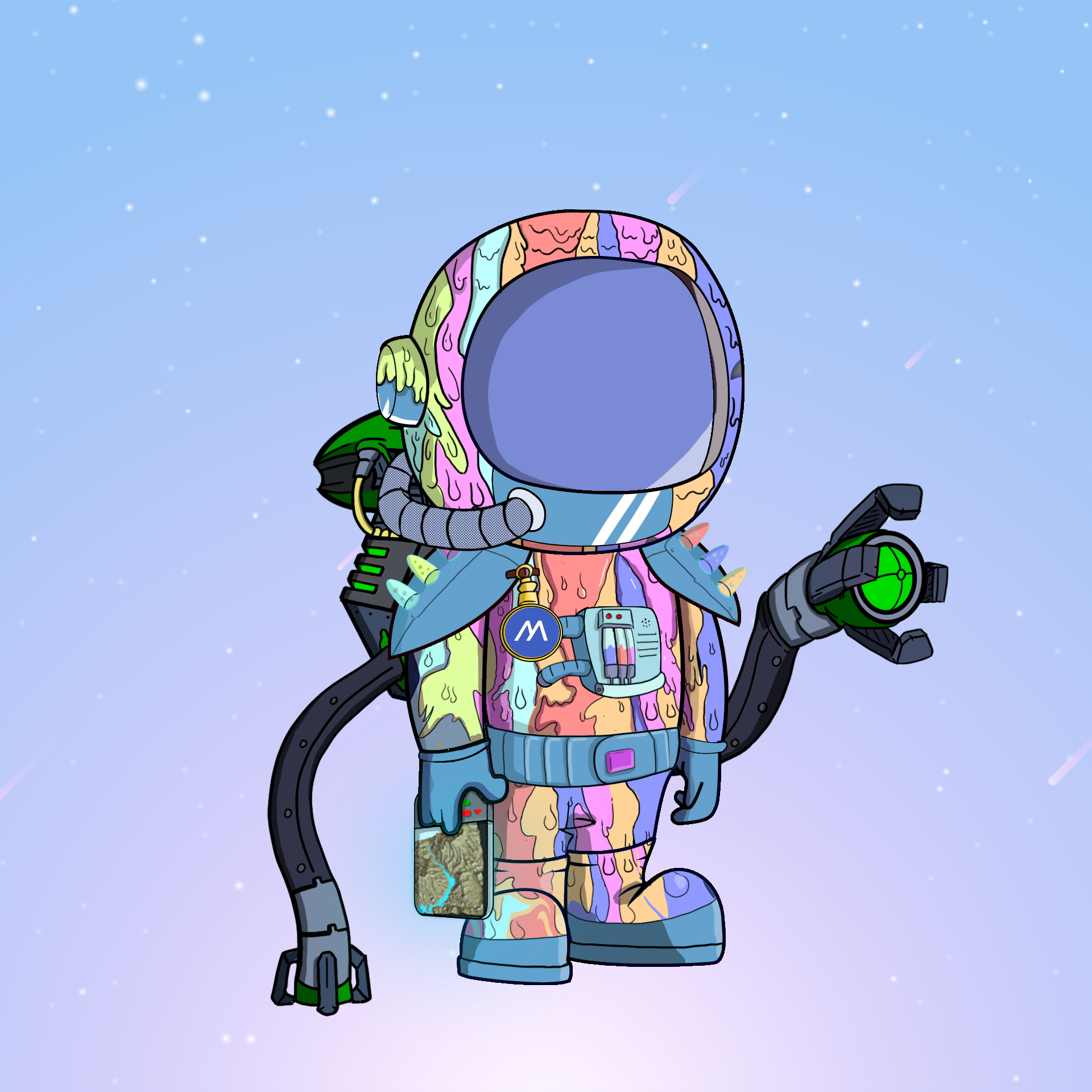 Galactic Astros #1027 NFT on Algorand