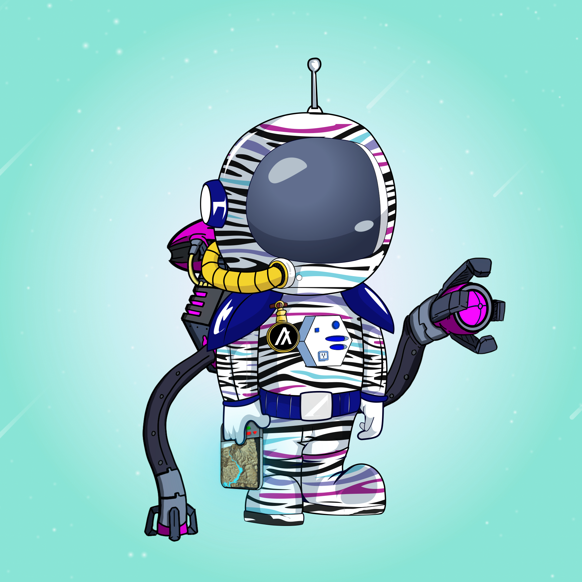 Galactic Astros #1028 NFT on Algorand