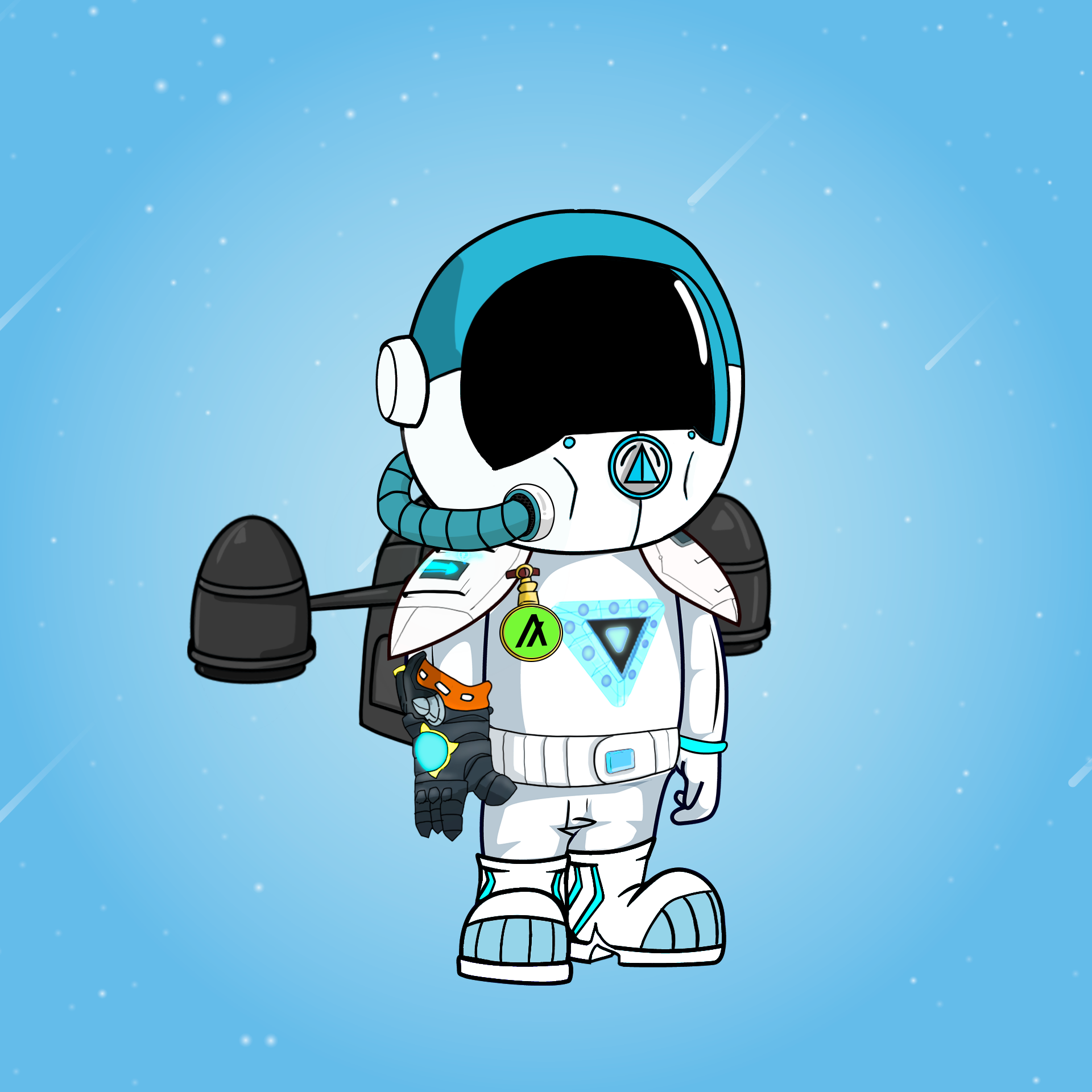 Galactic Astros #1036 NFT on Algorand