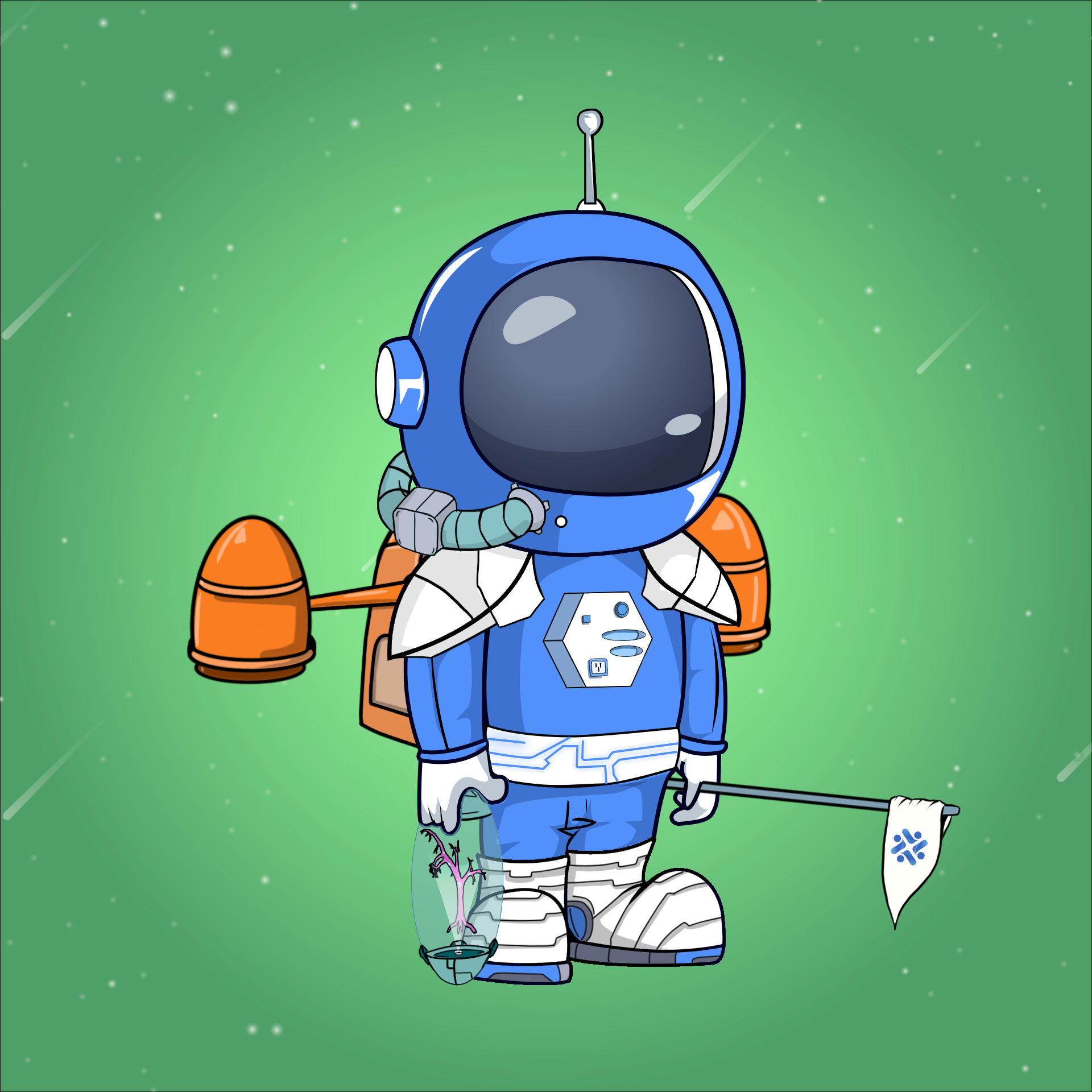 Galactic Astros #105 NFT on Algorand