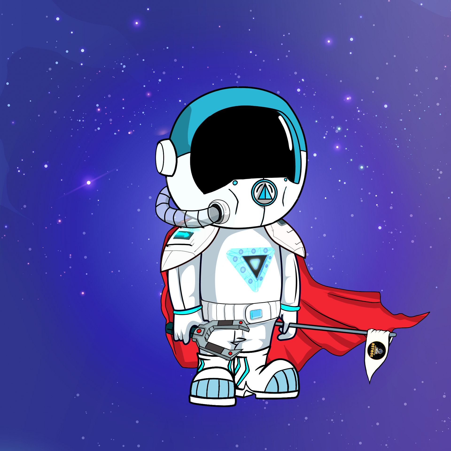 Galactic Astros #1055 NFT on Algorand