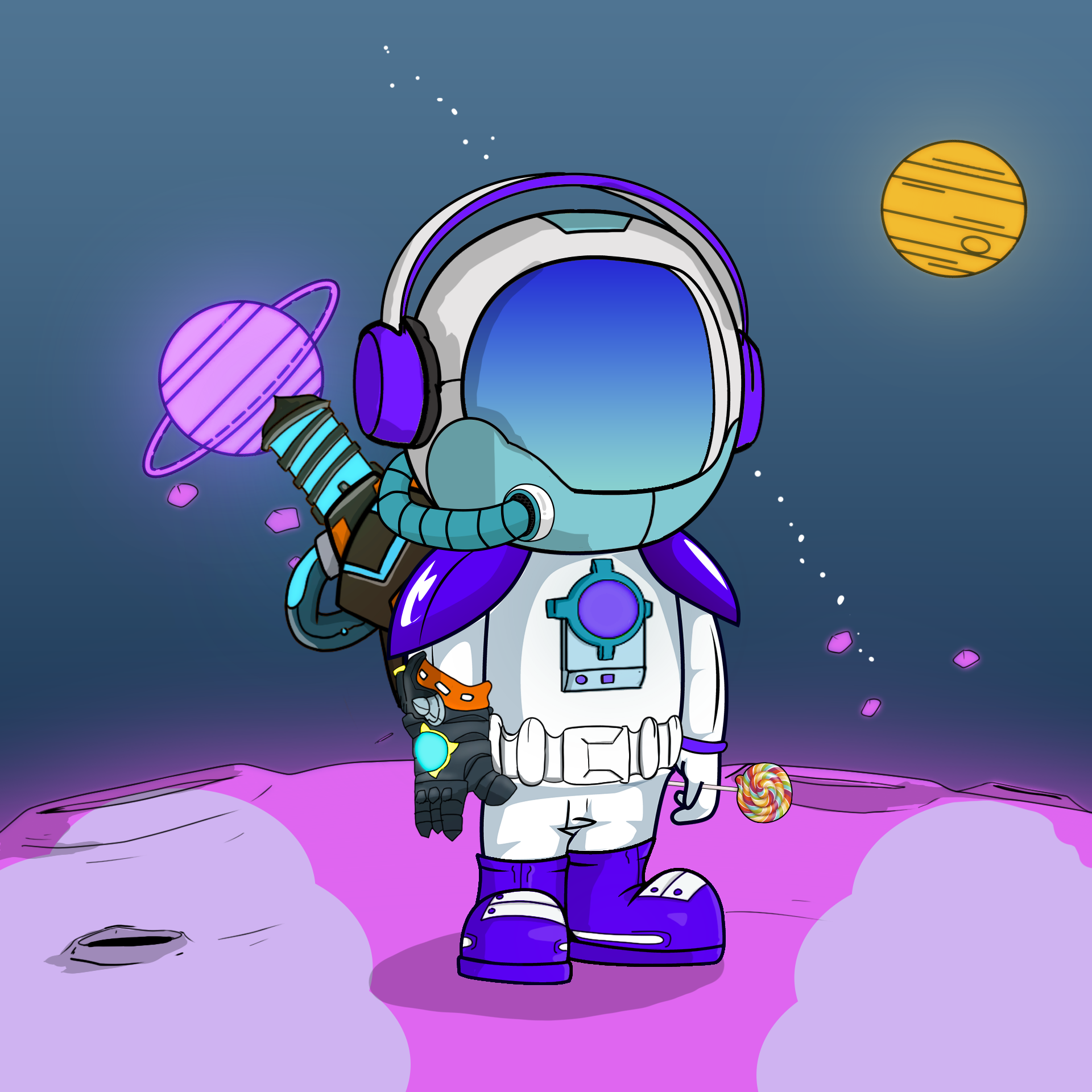 Galactic Astros #1056 NFT on Algorand