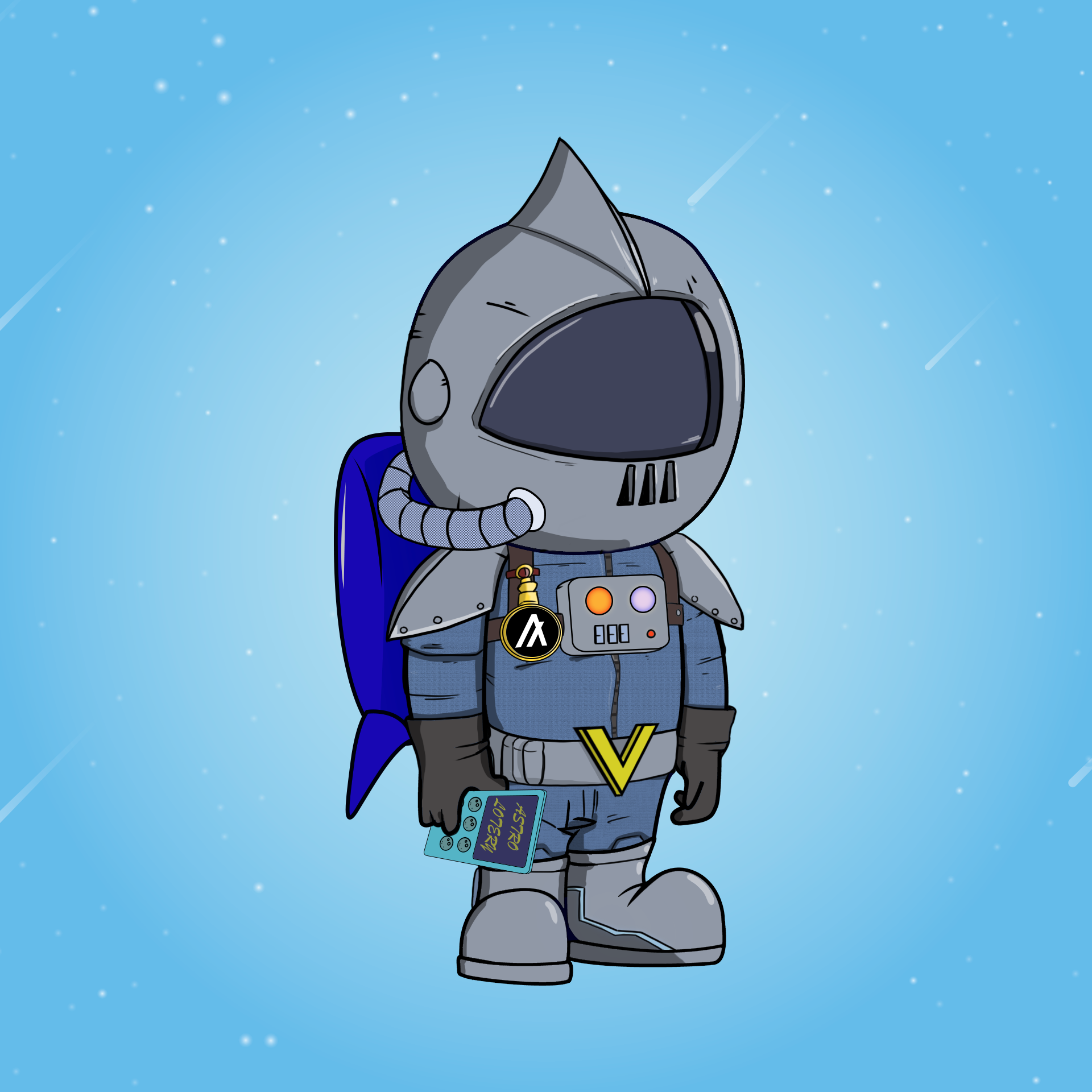 Galactic Astros #1058 NFT on Algorand