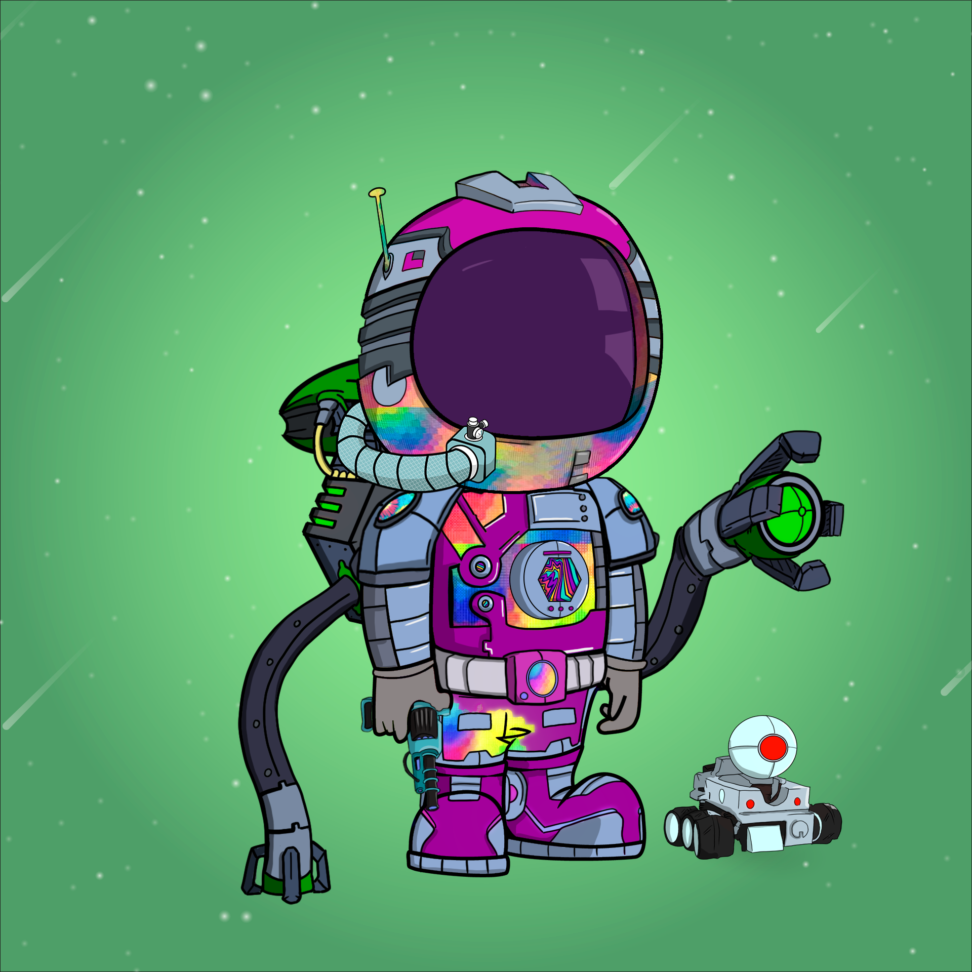 Galactic Astros #106 NFT on Algorand