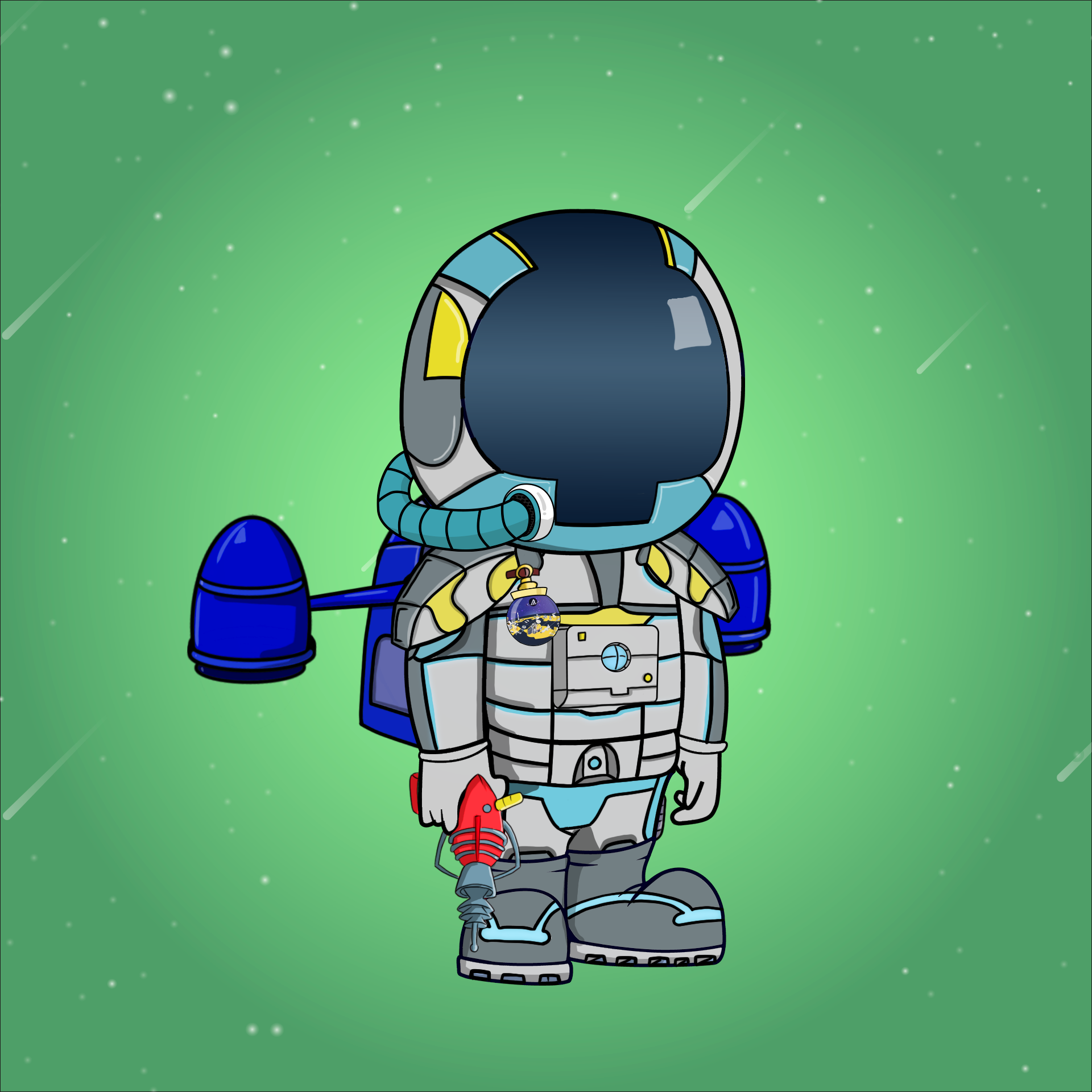 Galactic Astros #1060 NFT on Algorand