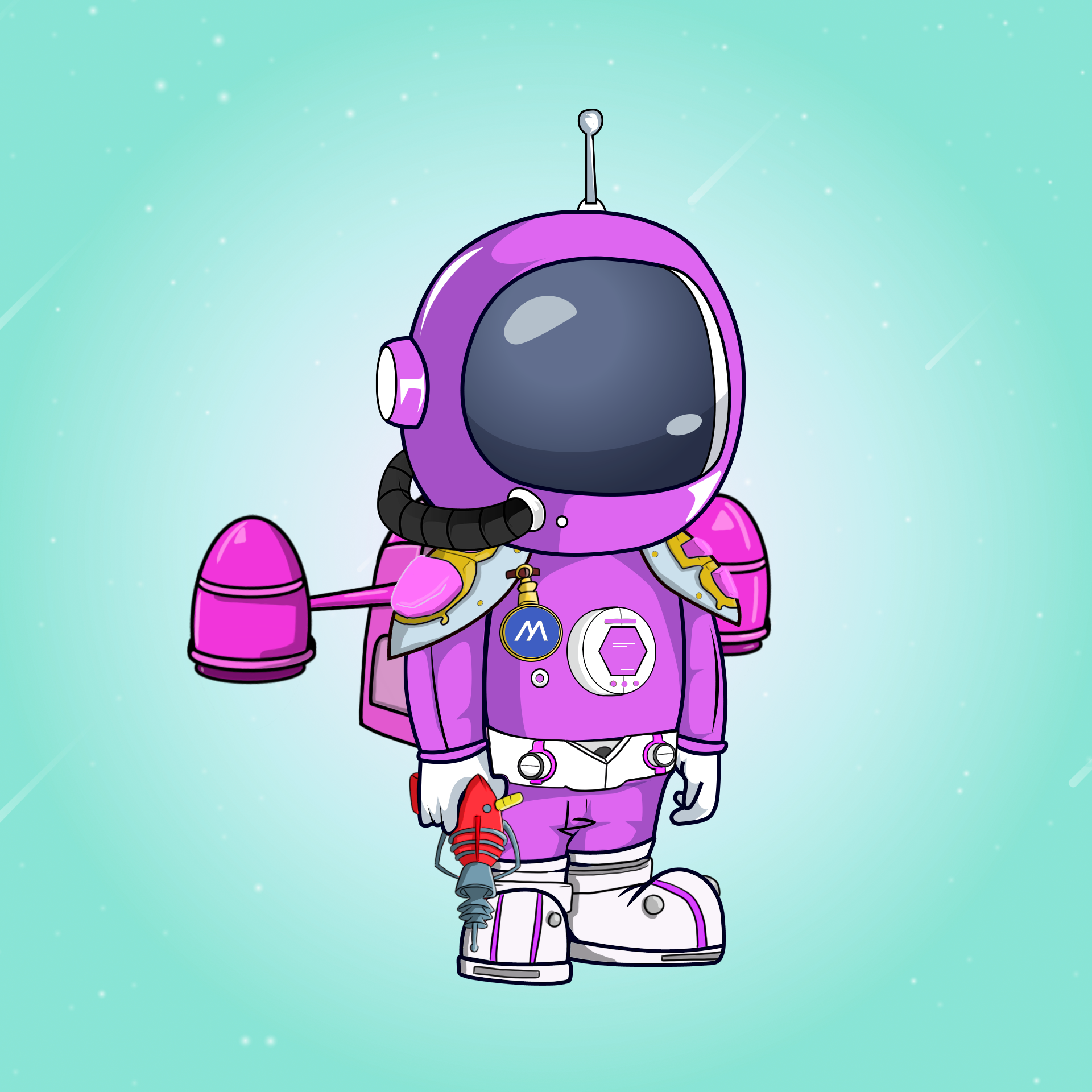 Galactic Astros #1061 NFT on Algorand