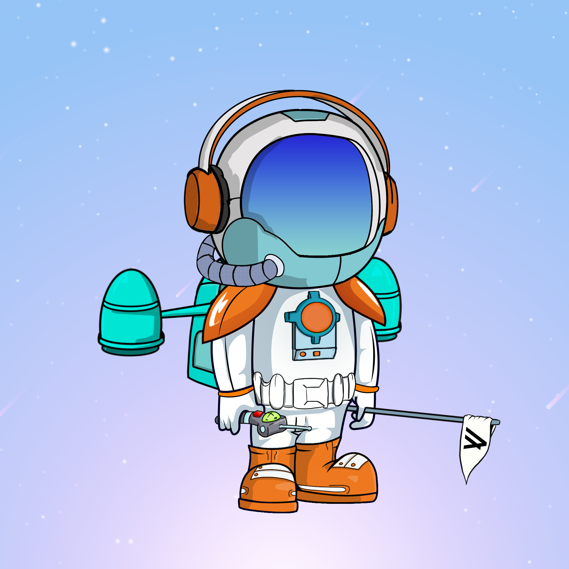 Galactic Astros #1066 NFT on Algorand