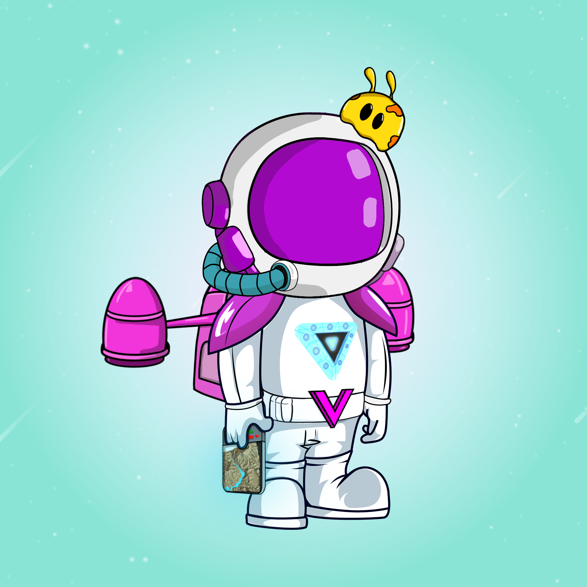 Galactic Astros #1083 NFT on Algorand