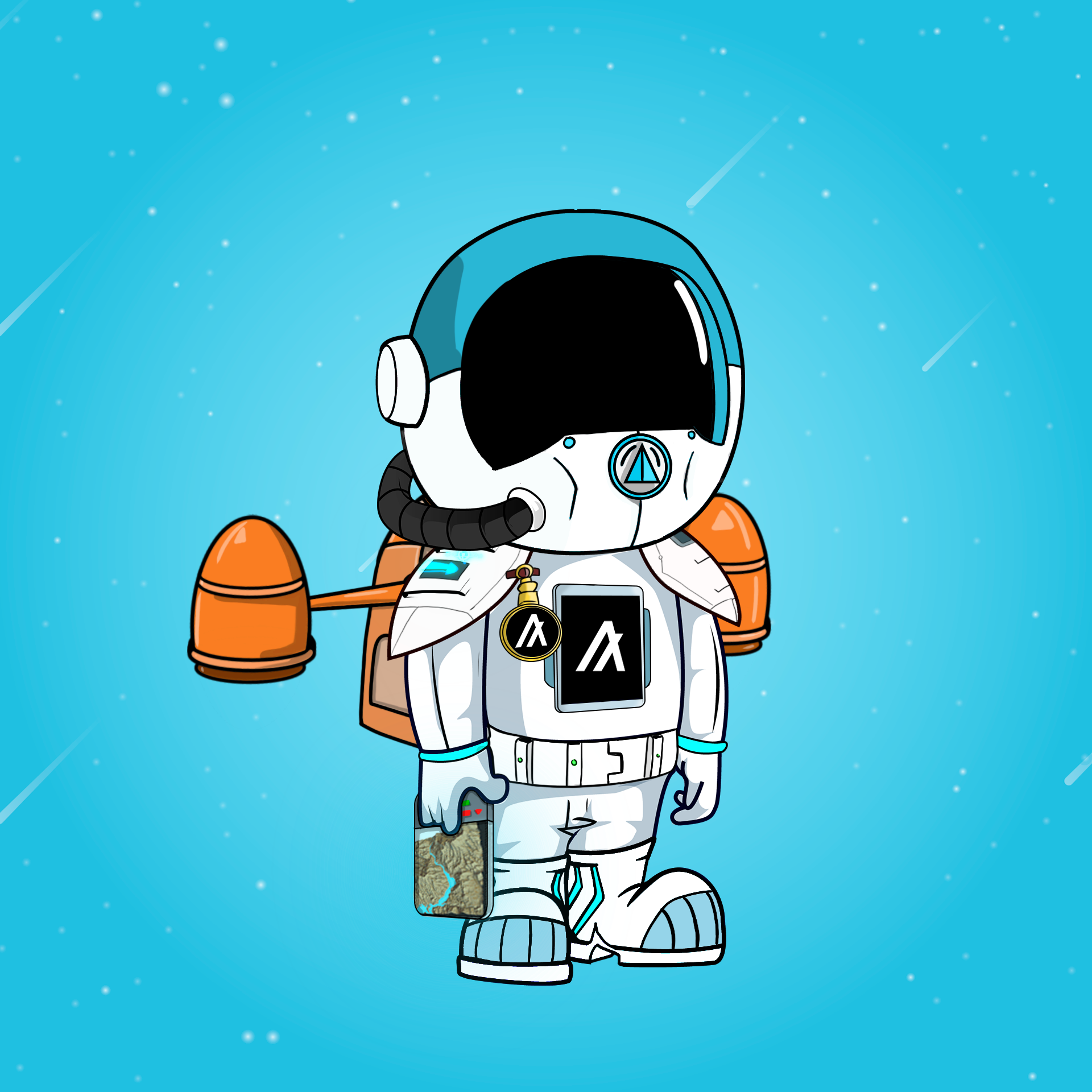 Galactic Astros #1084 NFT on Algorand