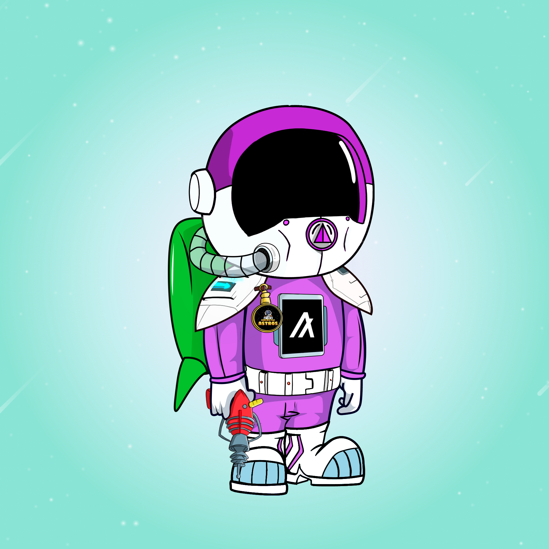 Galactic Astros #1090 NFT on Algorand