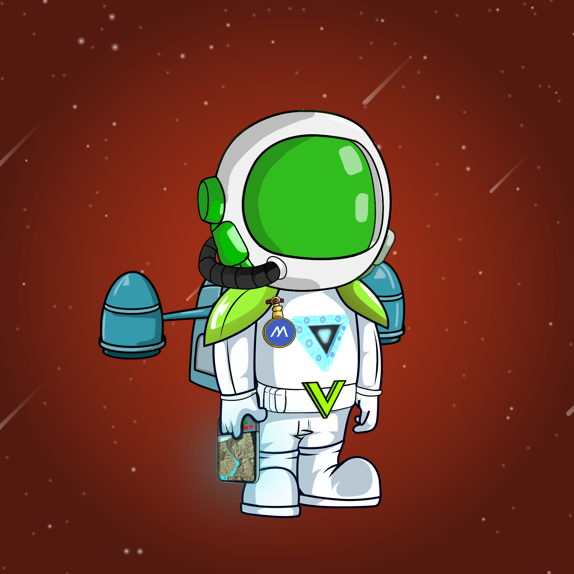 Galactic Astros #110 NFT on Algorand