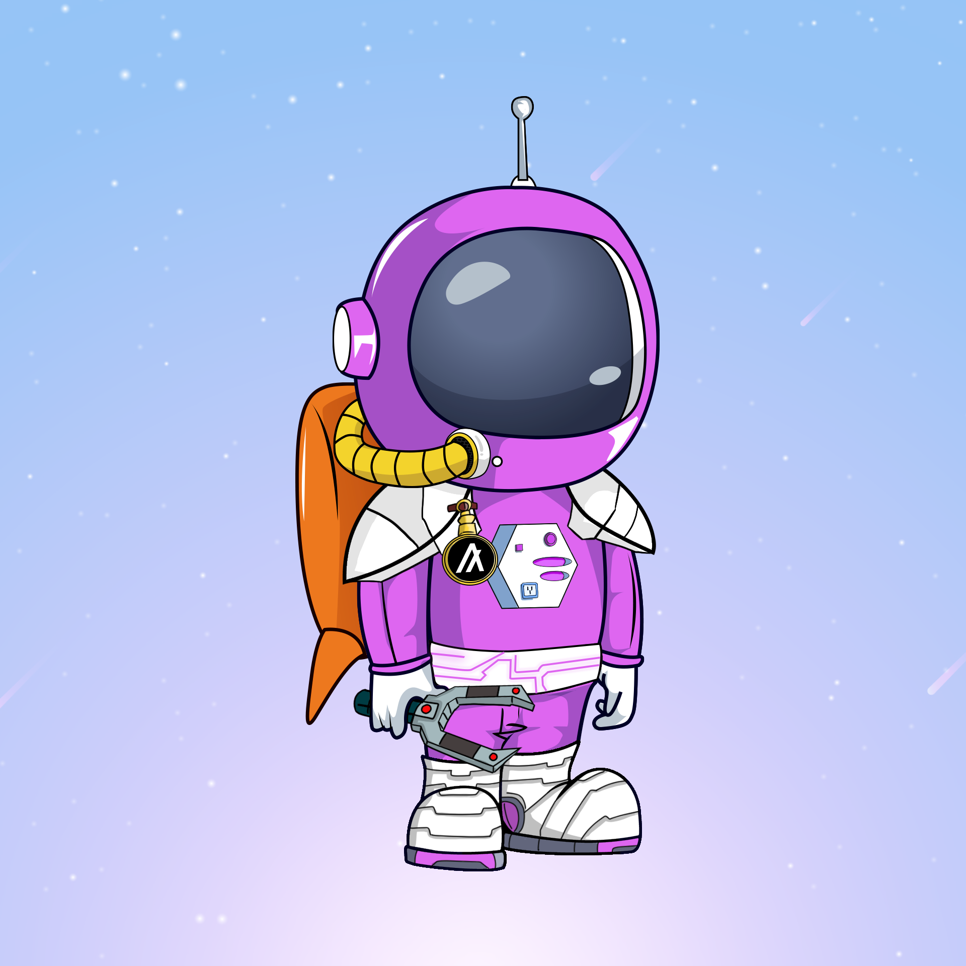Galactic Astros #1115 NFT on Algorand