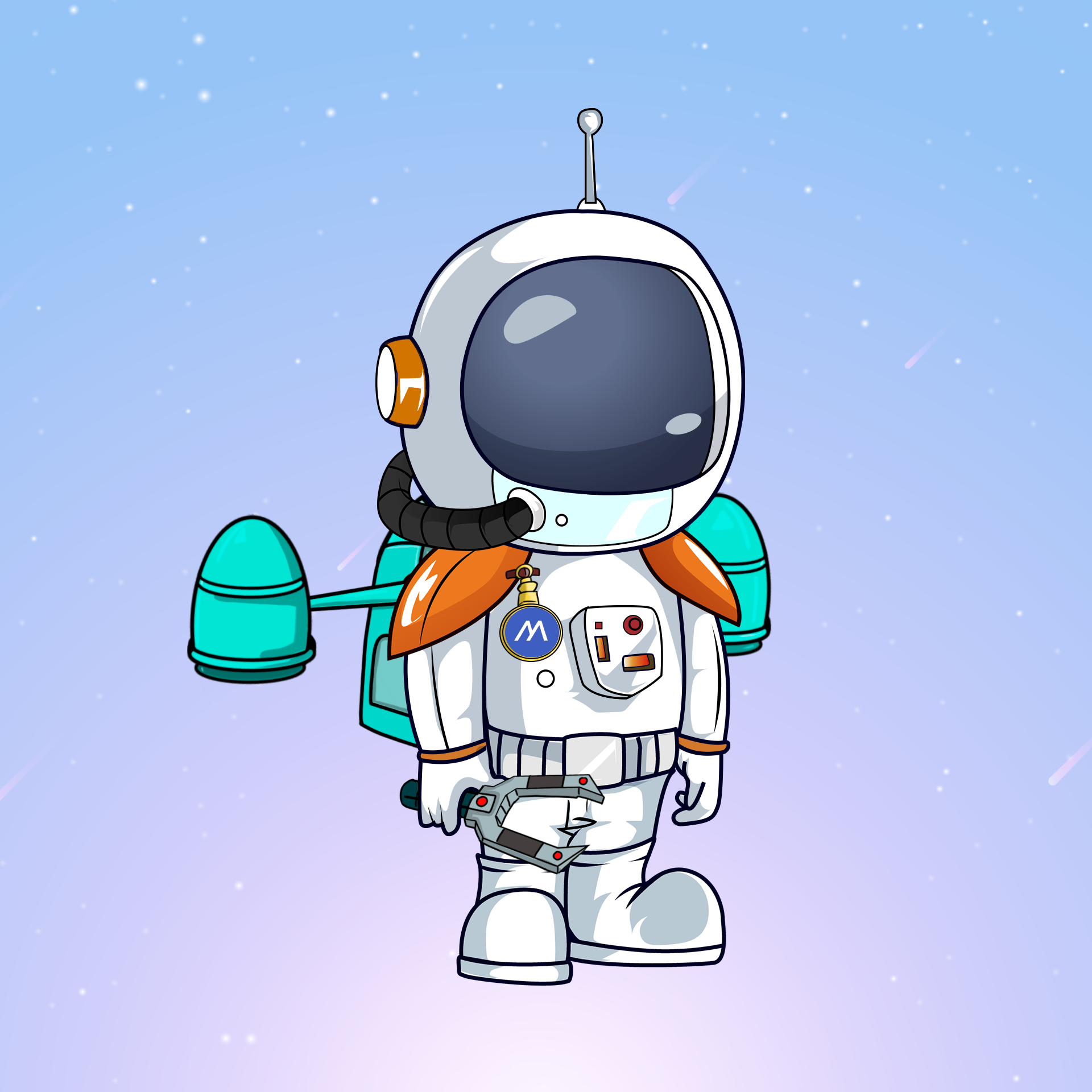 Galactic Astros #112 NFT on Algorand