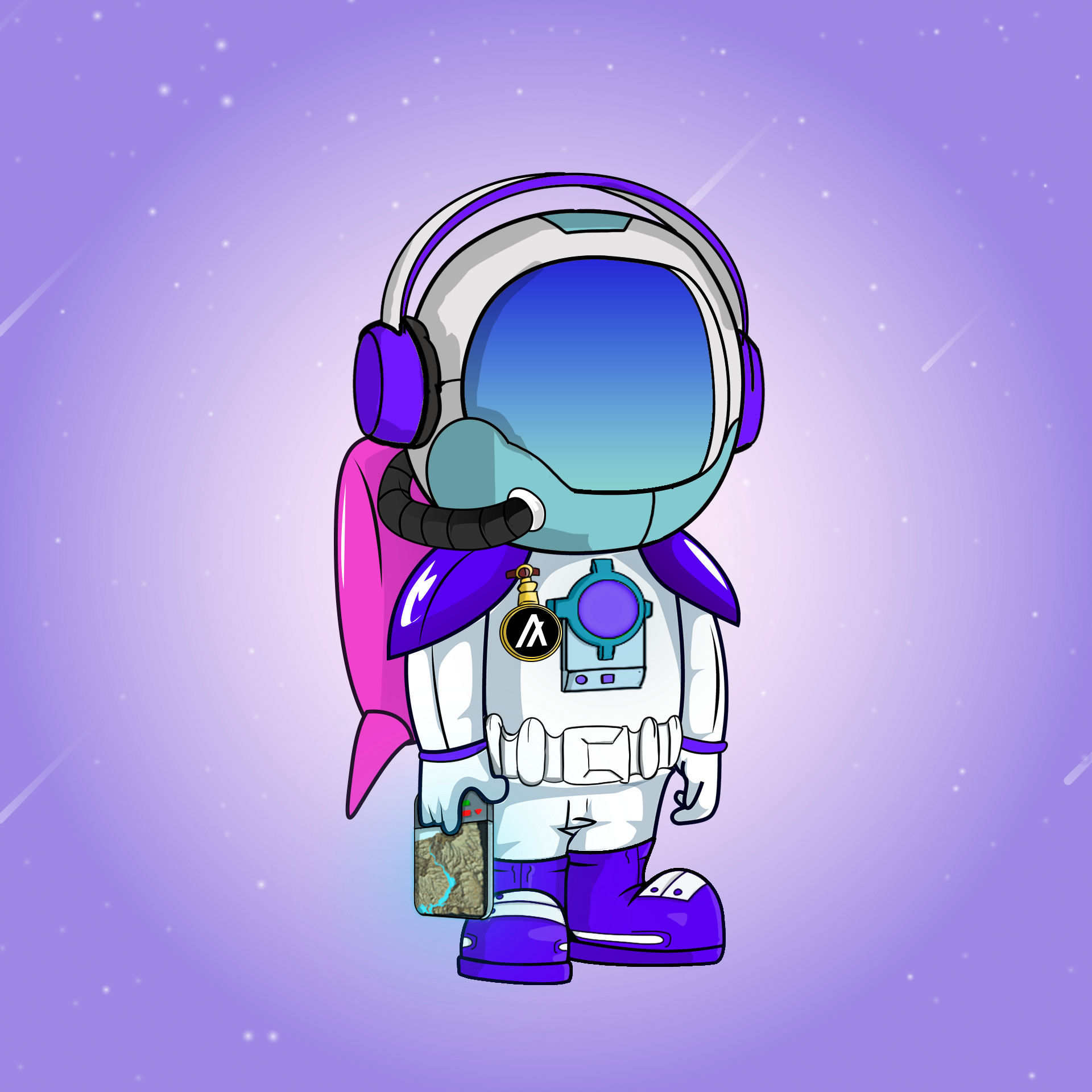 Galactic Astros #113 NFT on Algorand