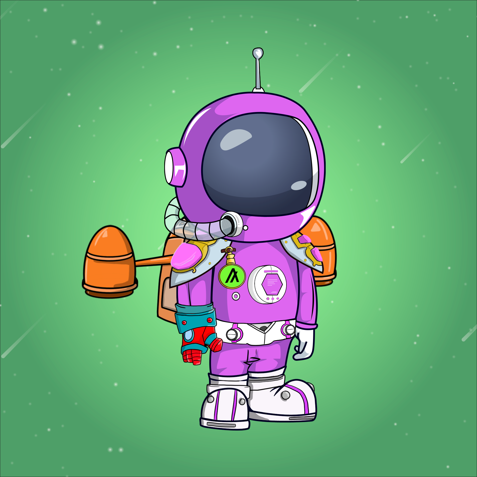 Galactic Astros #1131 NFT on Algorand