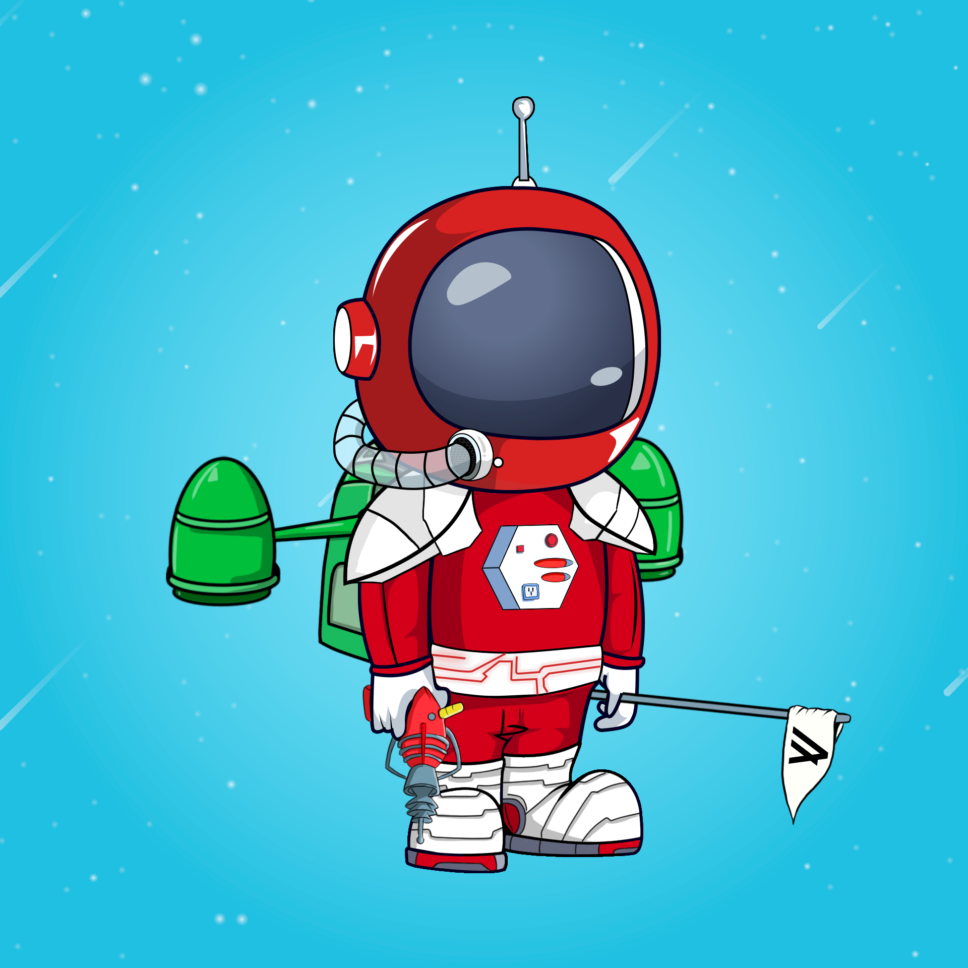 Galactic Astros #1140 NFT on Algorand