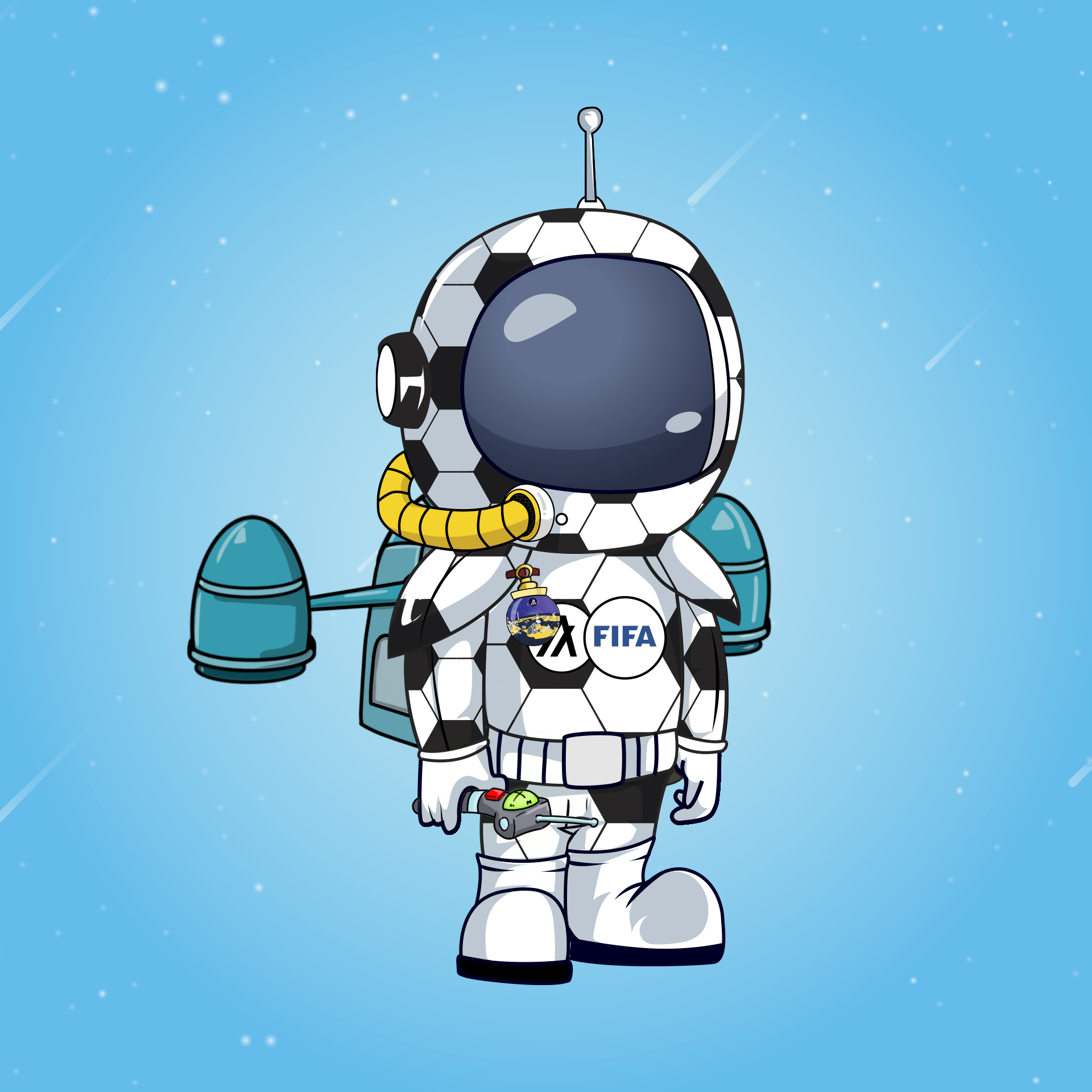 Galactic Astros #1147 NFT on Algorand