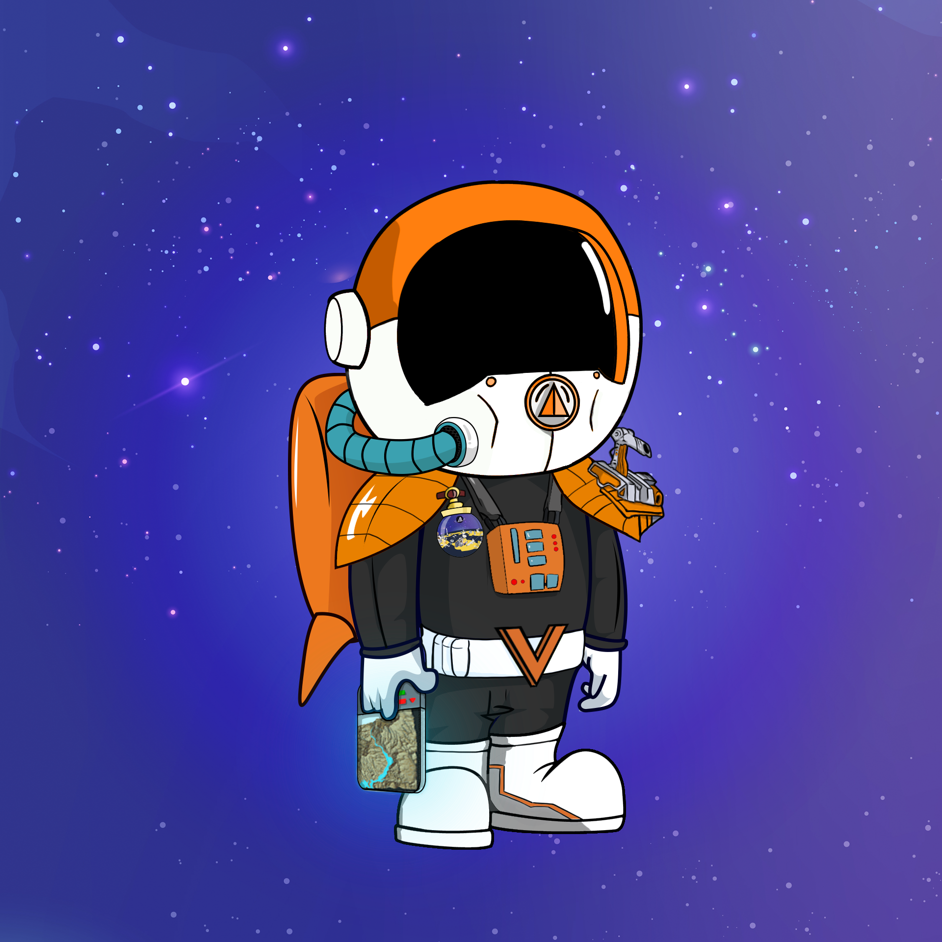 Galactic Astros #1150 NFT on Algorand