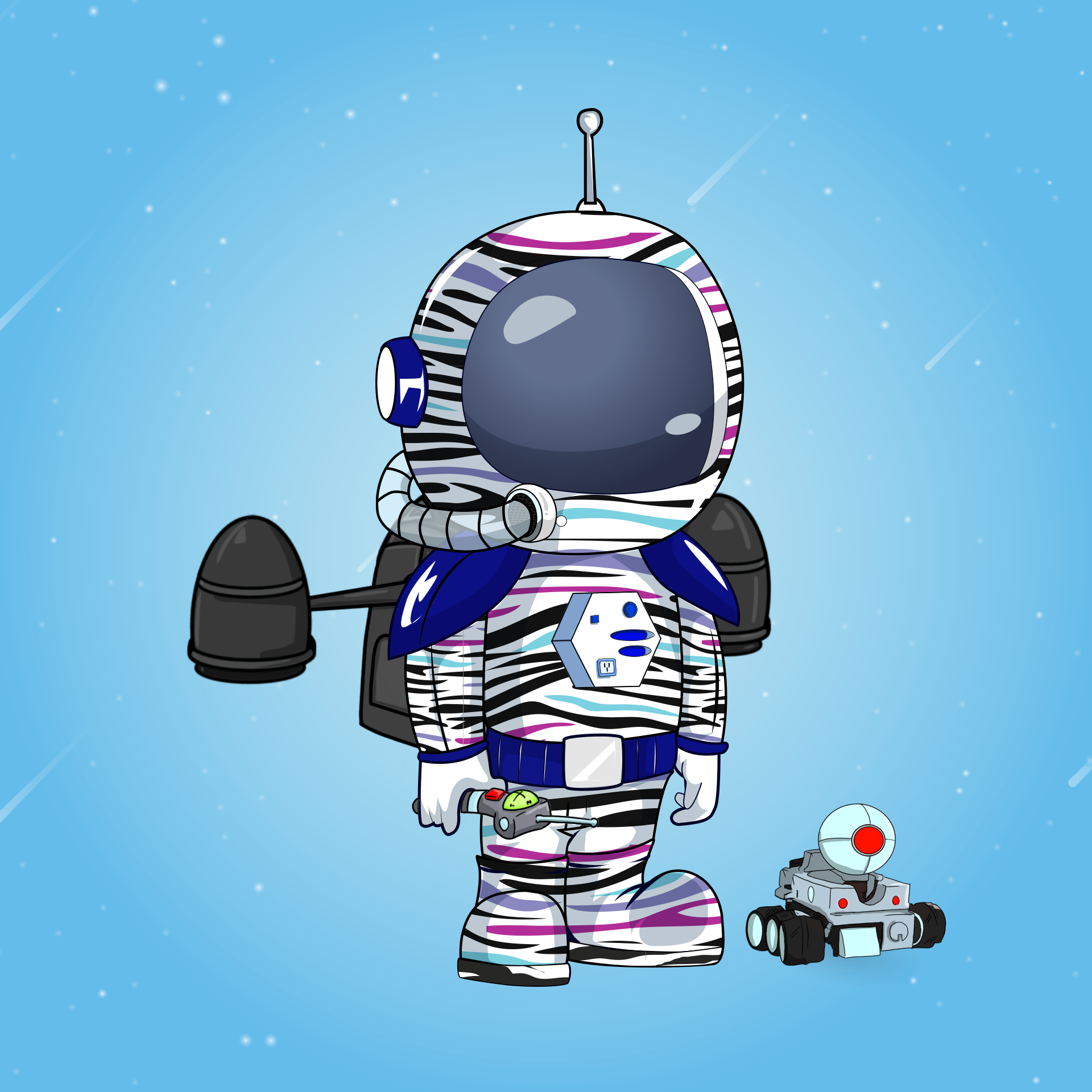 Galactic Astros #1156 NFT on Algorand