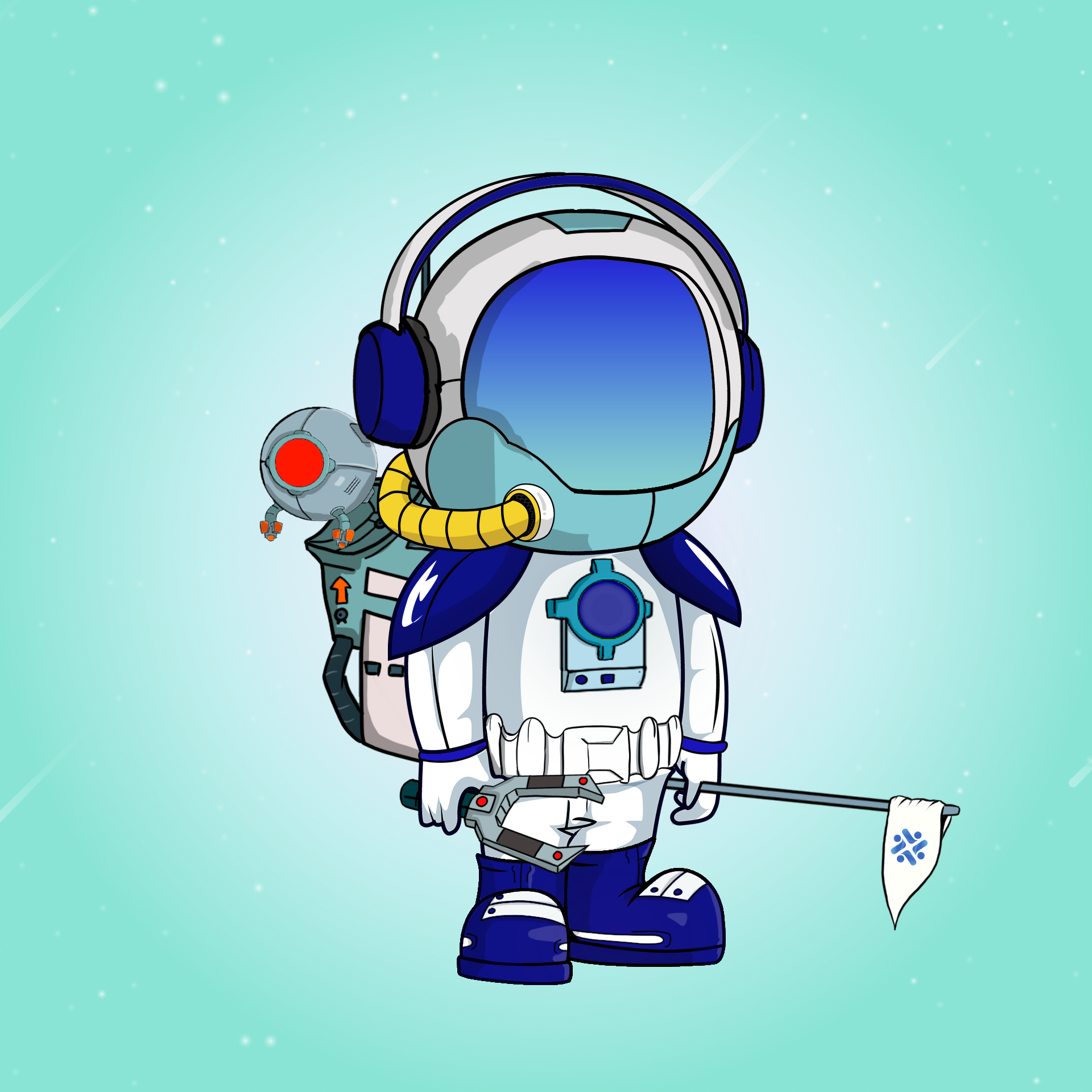 Galactic Astros #1160 NFT on Algorand