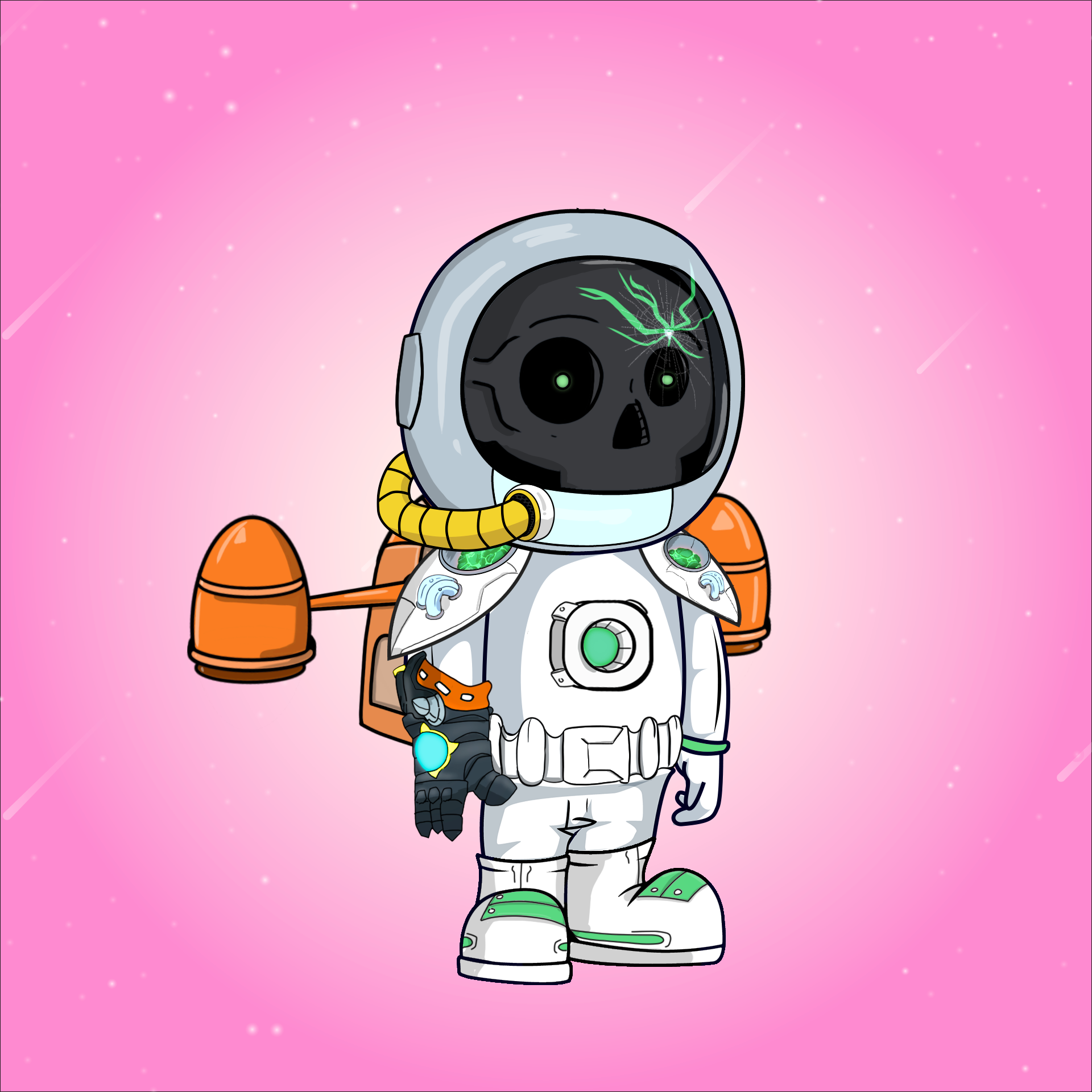 Galactic Astros #1163 NFT on Algorand