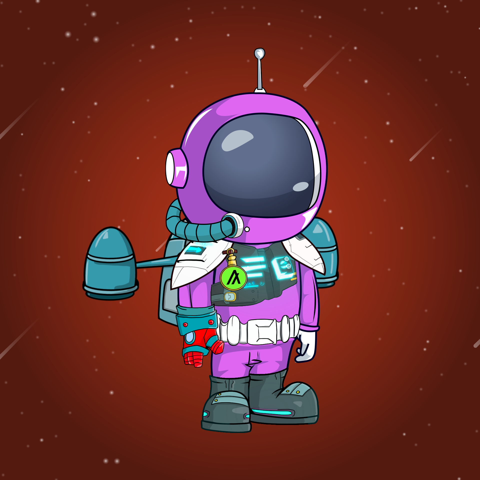 Galactic Astros #1169 NFT on Algorand