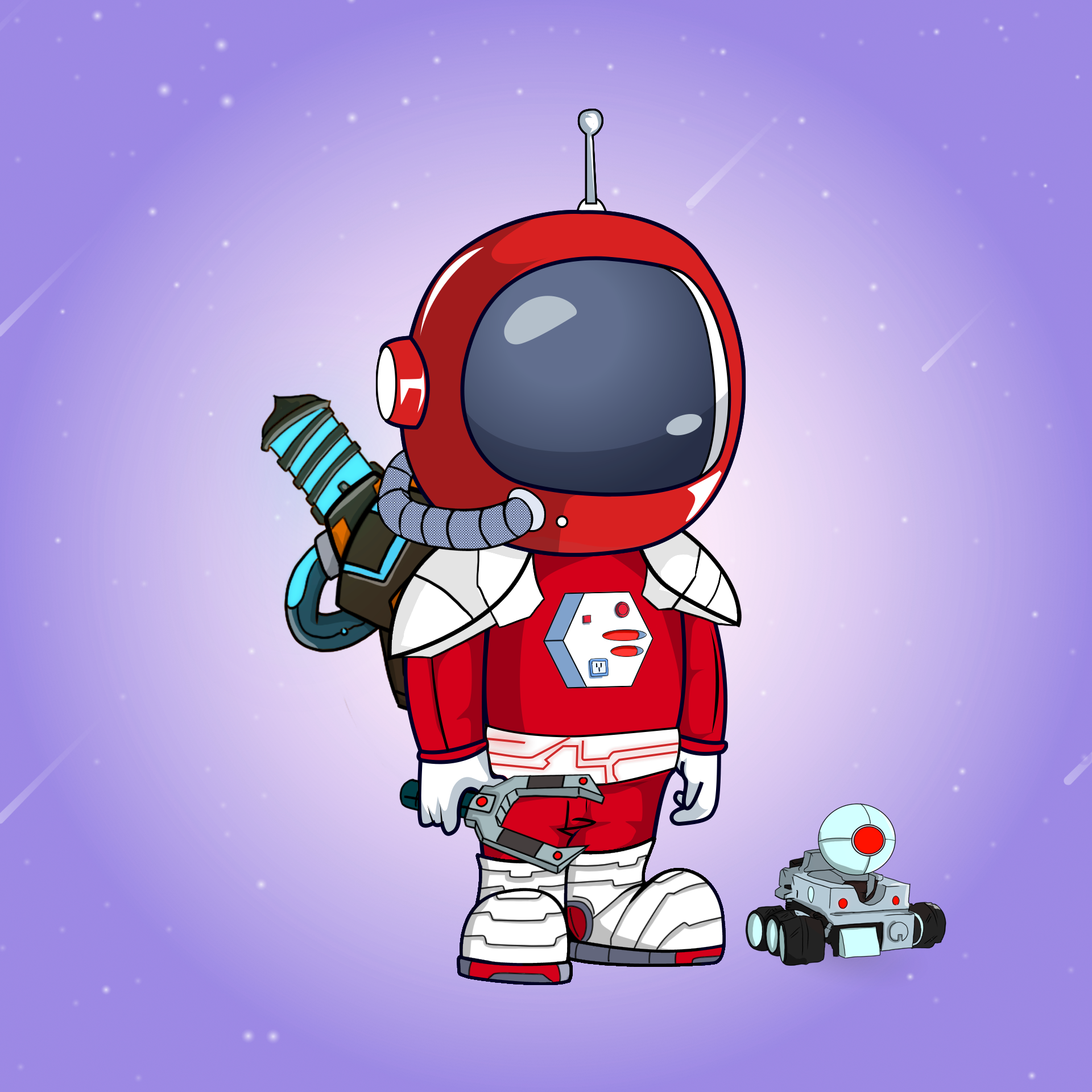 Galactic Astros #1176 NFT on Algorand