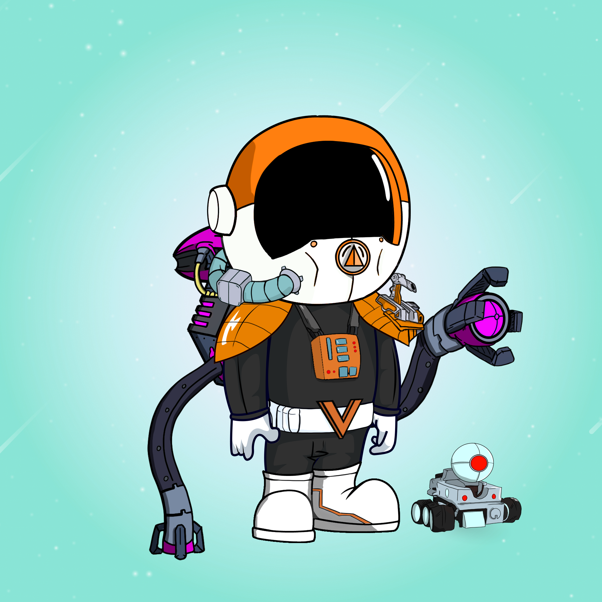 Galactic Astros #1178 NFT on Algorand