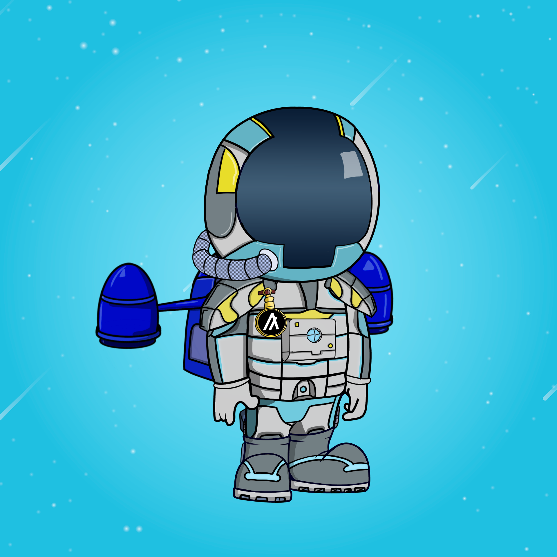 Galactic Astros #1187 NFT on Algorand