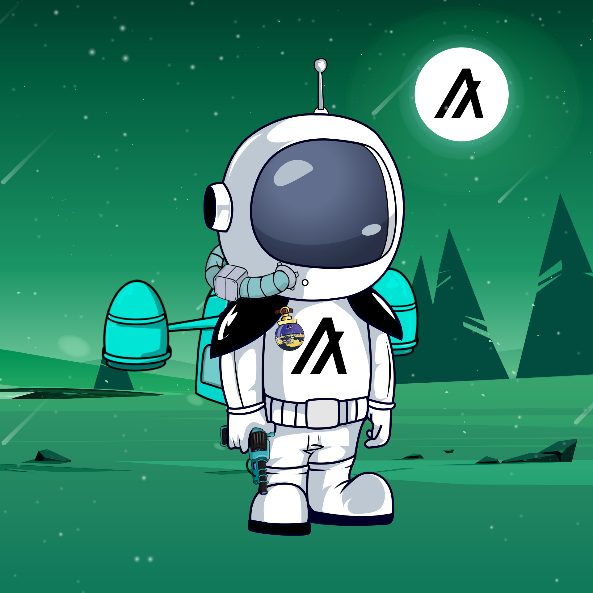 Galactic Astros #1189 NFT on Algorand