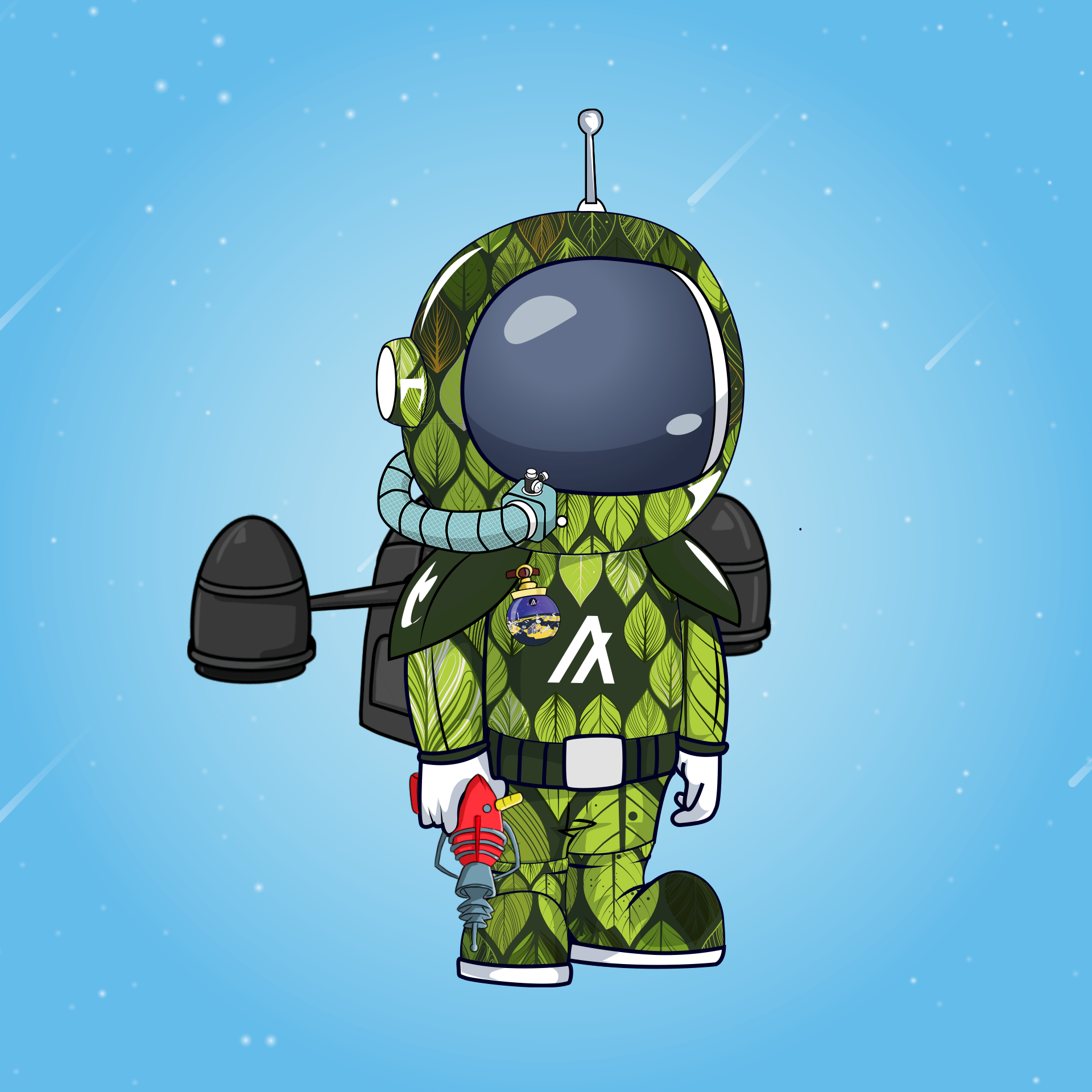 Galactic Astros #1191 NFT on Algorand