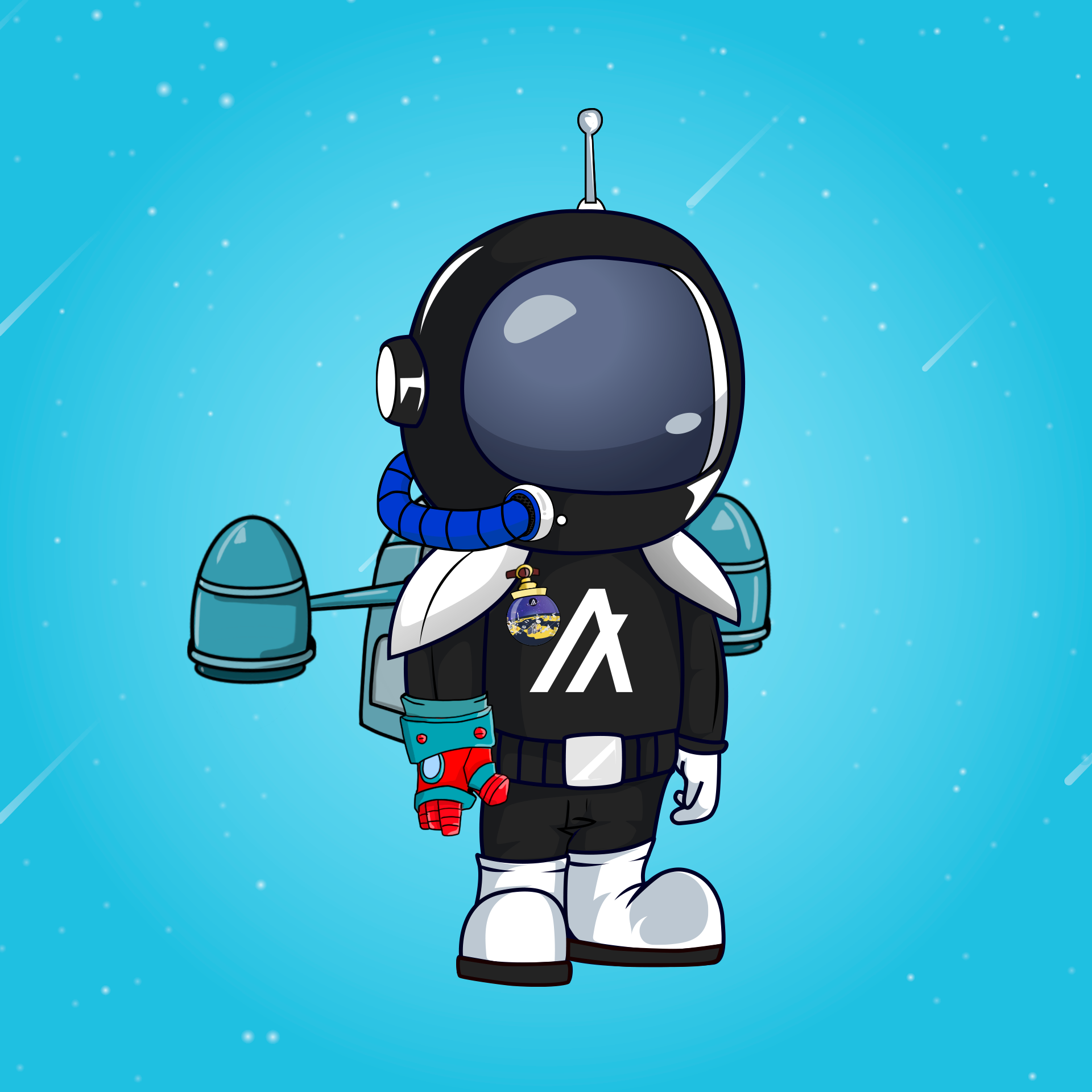 Galactic Astros #1194 NFT on Algorand