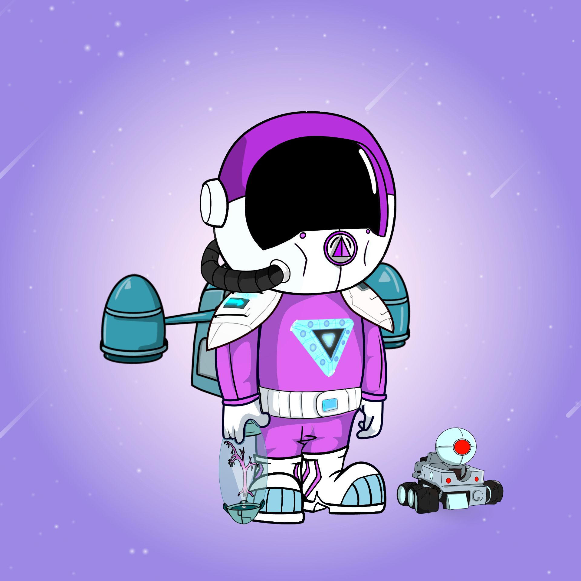 Galactic Astros #1197 NFT on Algorand