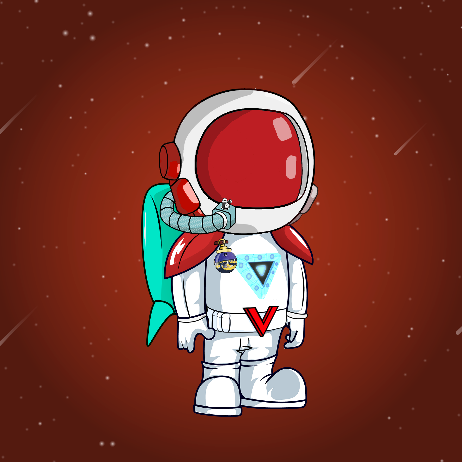 Galactic Astros #1210 NFT on Algorand