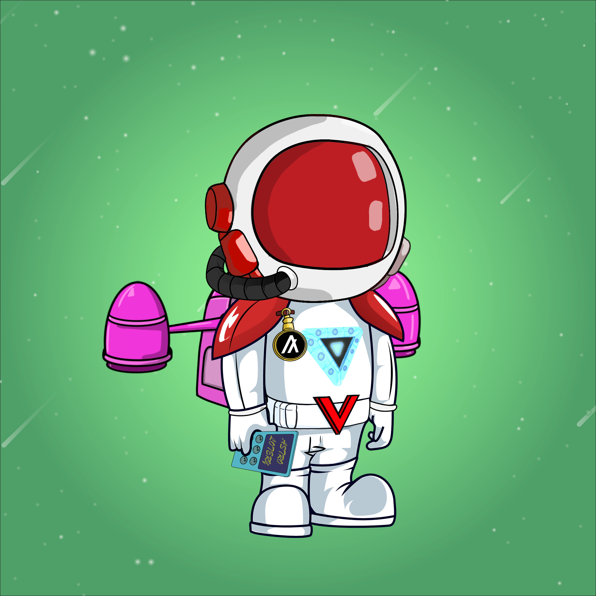 Galactic Astros #1217 NFT on Algorand