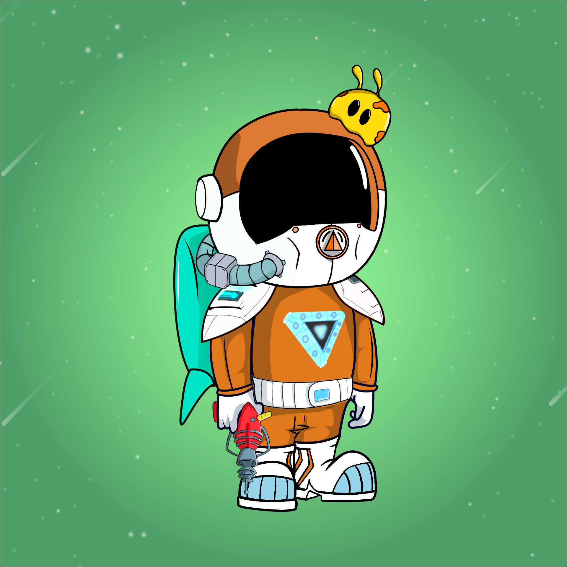 Galactic Astros #1224 NFT on Algorand