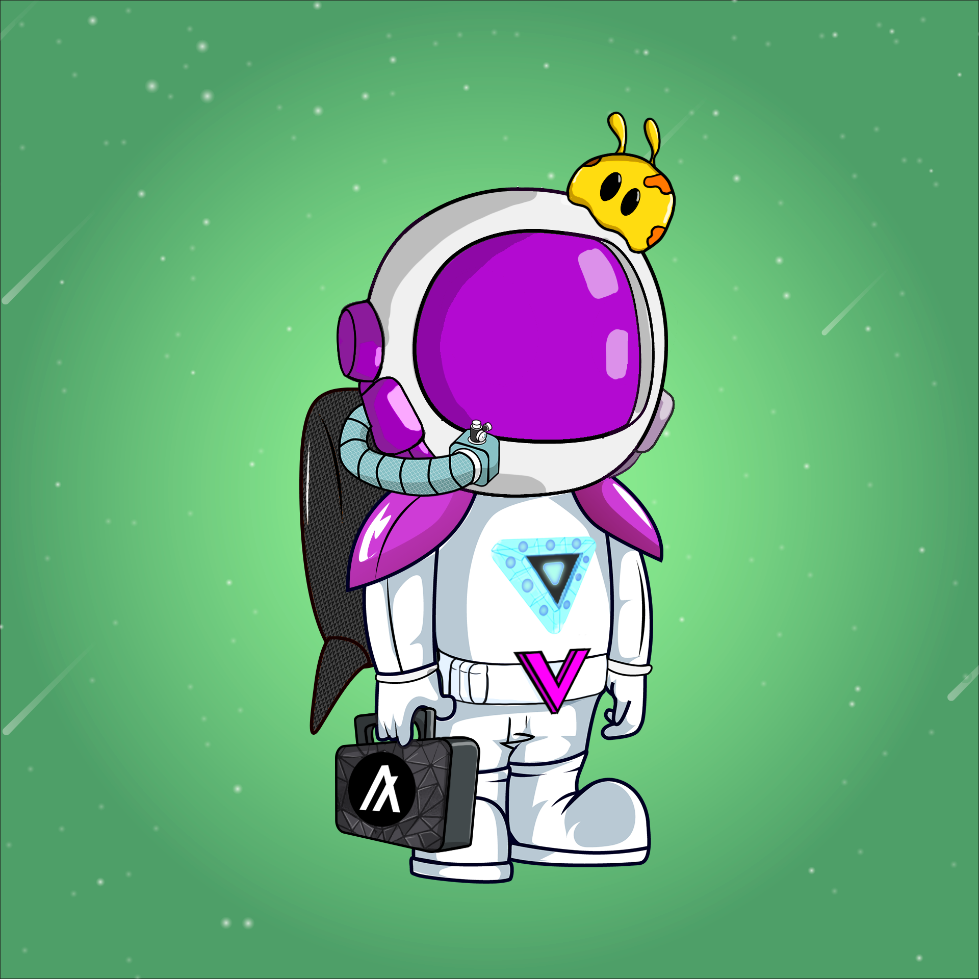 Galactic Astros #1237 NFT on Algorand