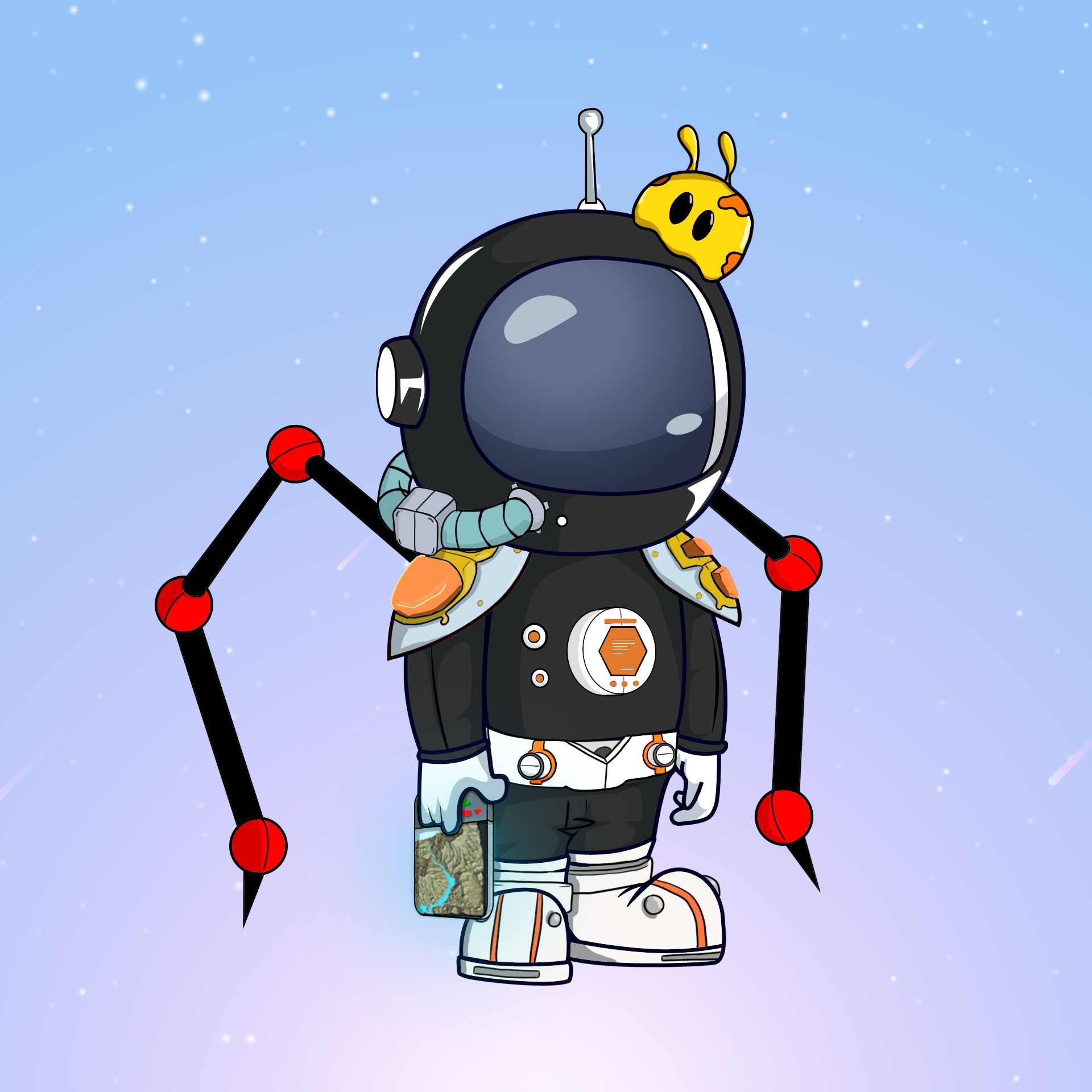 Galactic Astros #1240 NFT on Algorand