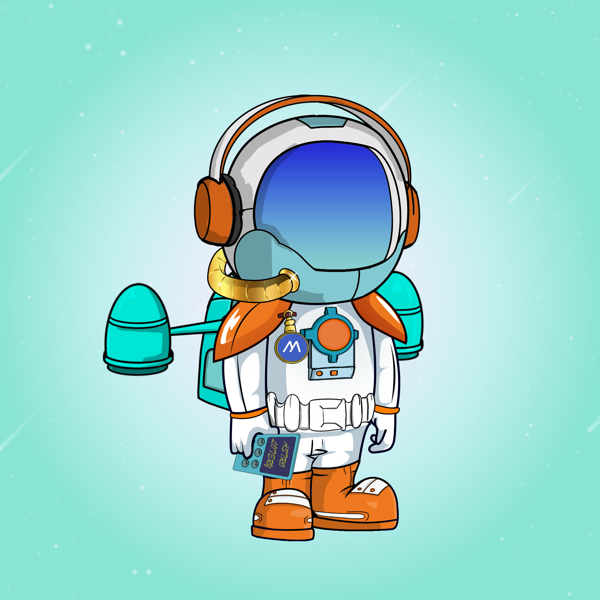 Galactic Astros #1245 NFT on Algorand