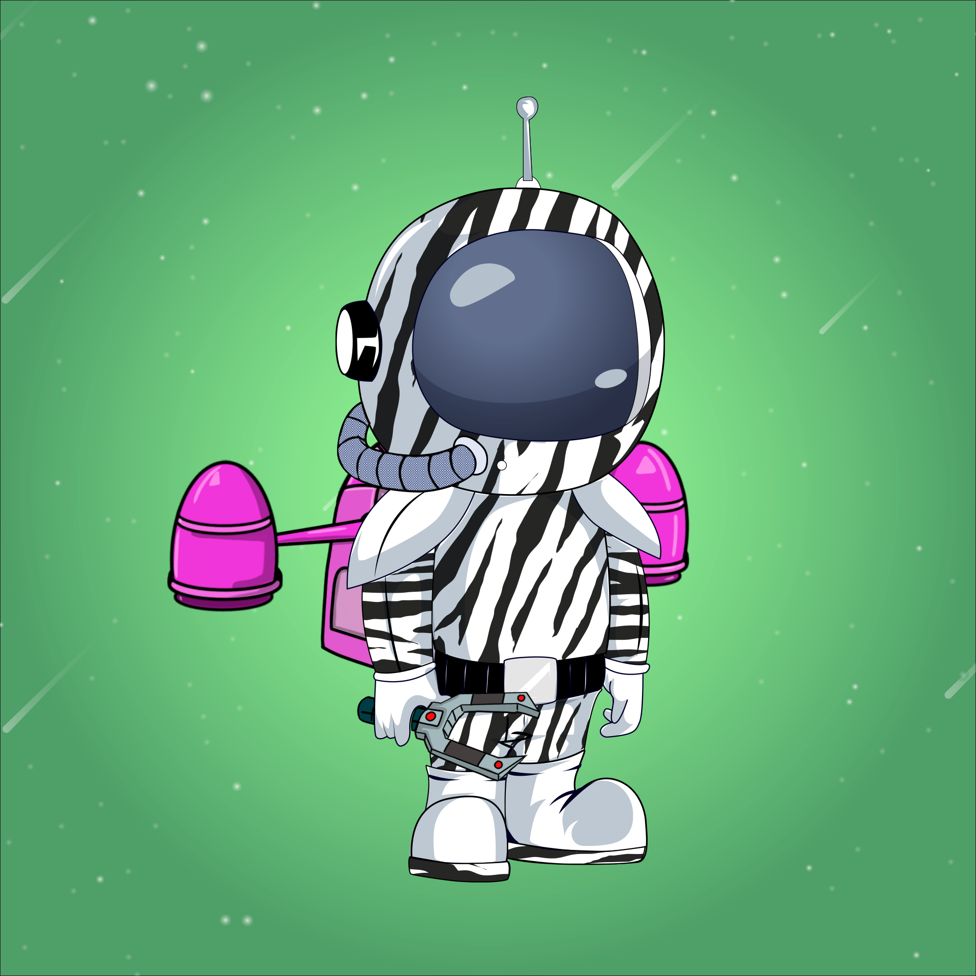 Galactic Astros #1247 NFT on Algorand