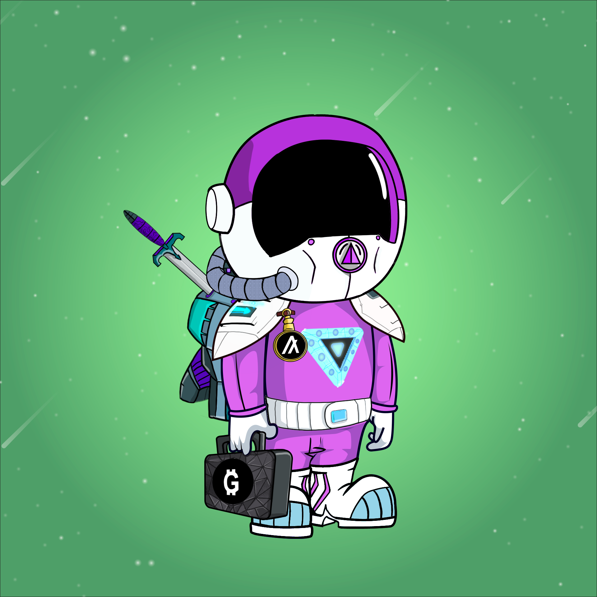 Galactic Astros #1252 NFT on Algorand